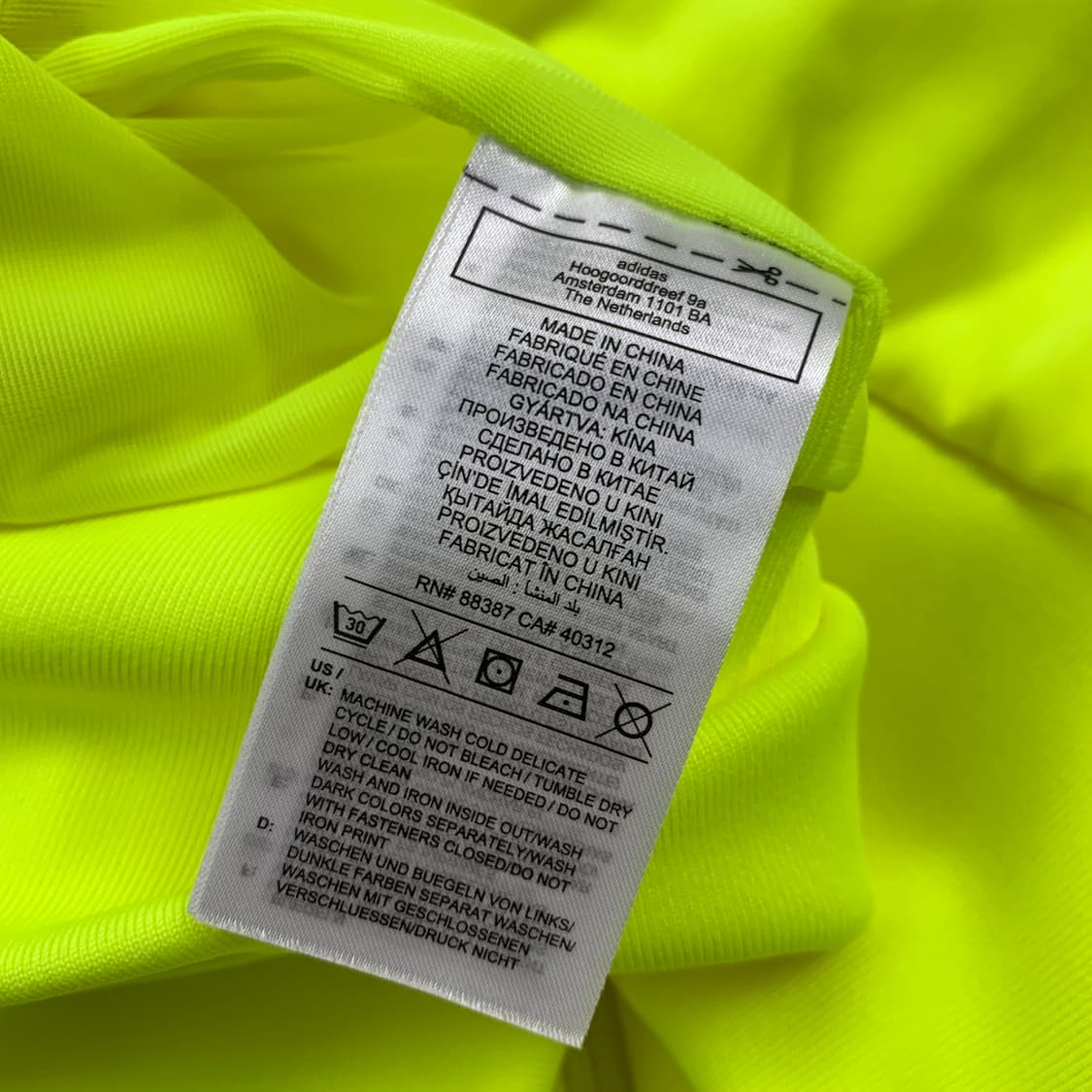 아디다스 x 보어드 에이프 요트 클럽(BAYC) 트랙탑 져지 네온 상품이미지8