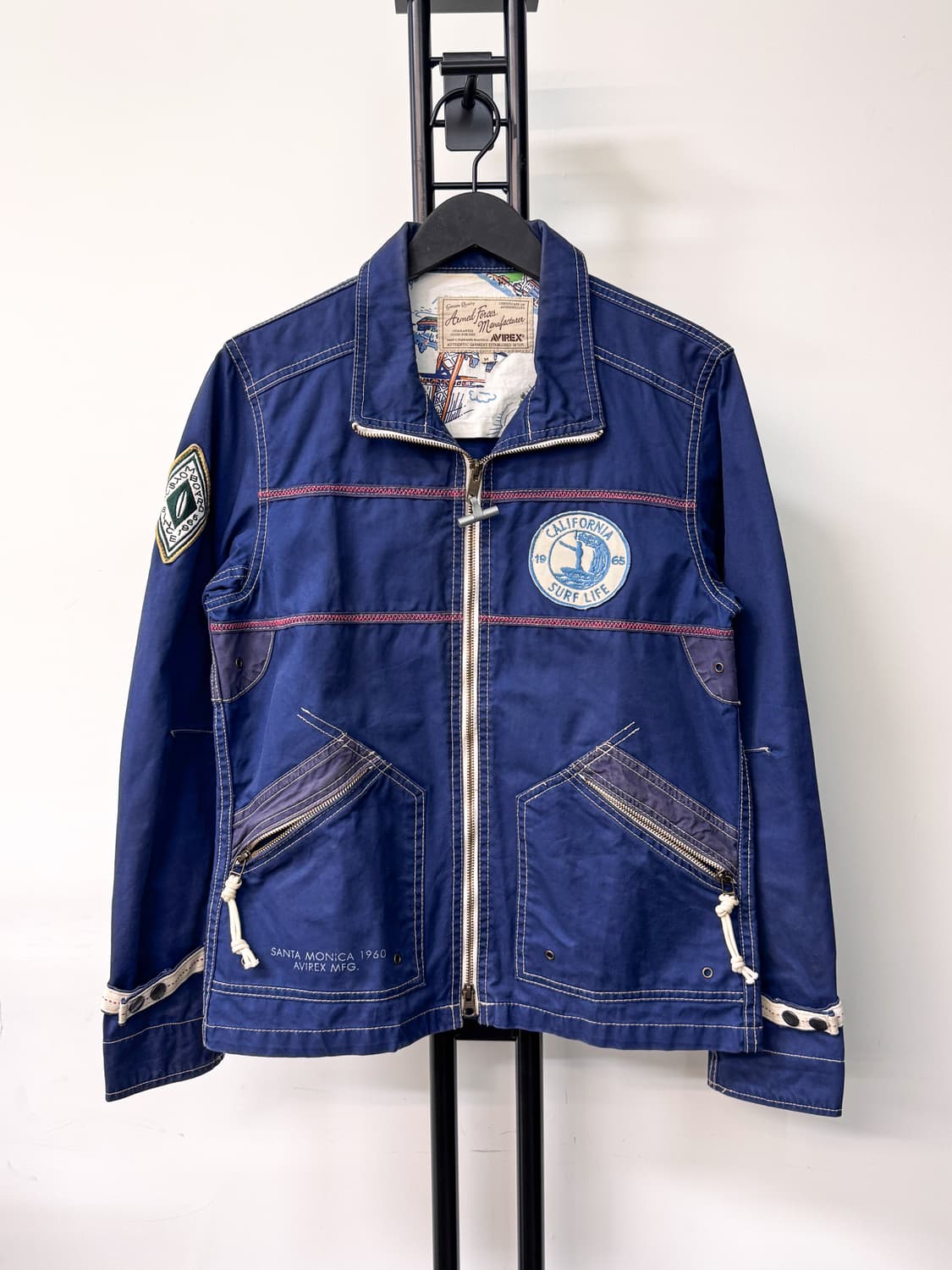 아비렉스 캘리포니아 서프 집업 자켓 상품이미지1