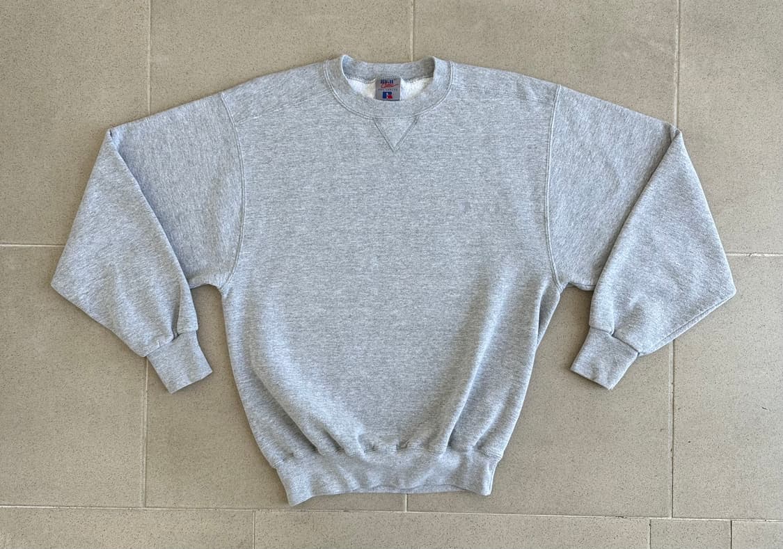 빈티지 러셀 스웻셔츠 그레이 S USA 상품이미지1