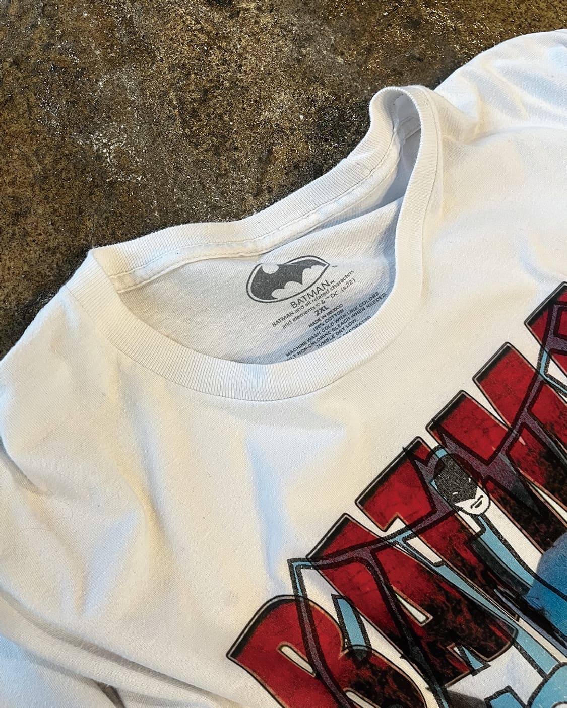 Batman 빈티지 커스텀 티셔츠 상품이미지3