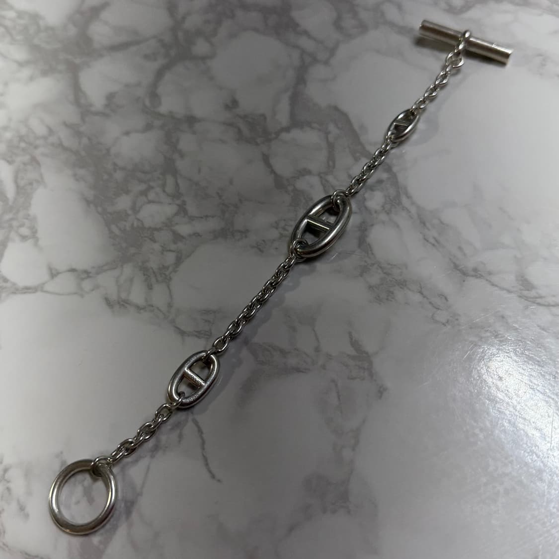 [LG] 에르메스 파랑돌 브레이슬릿 실버 상품이미지4