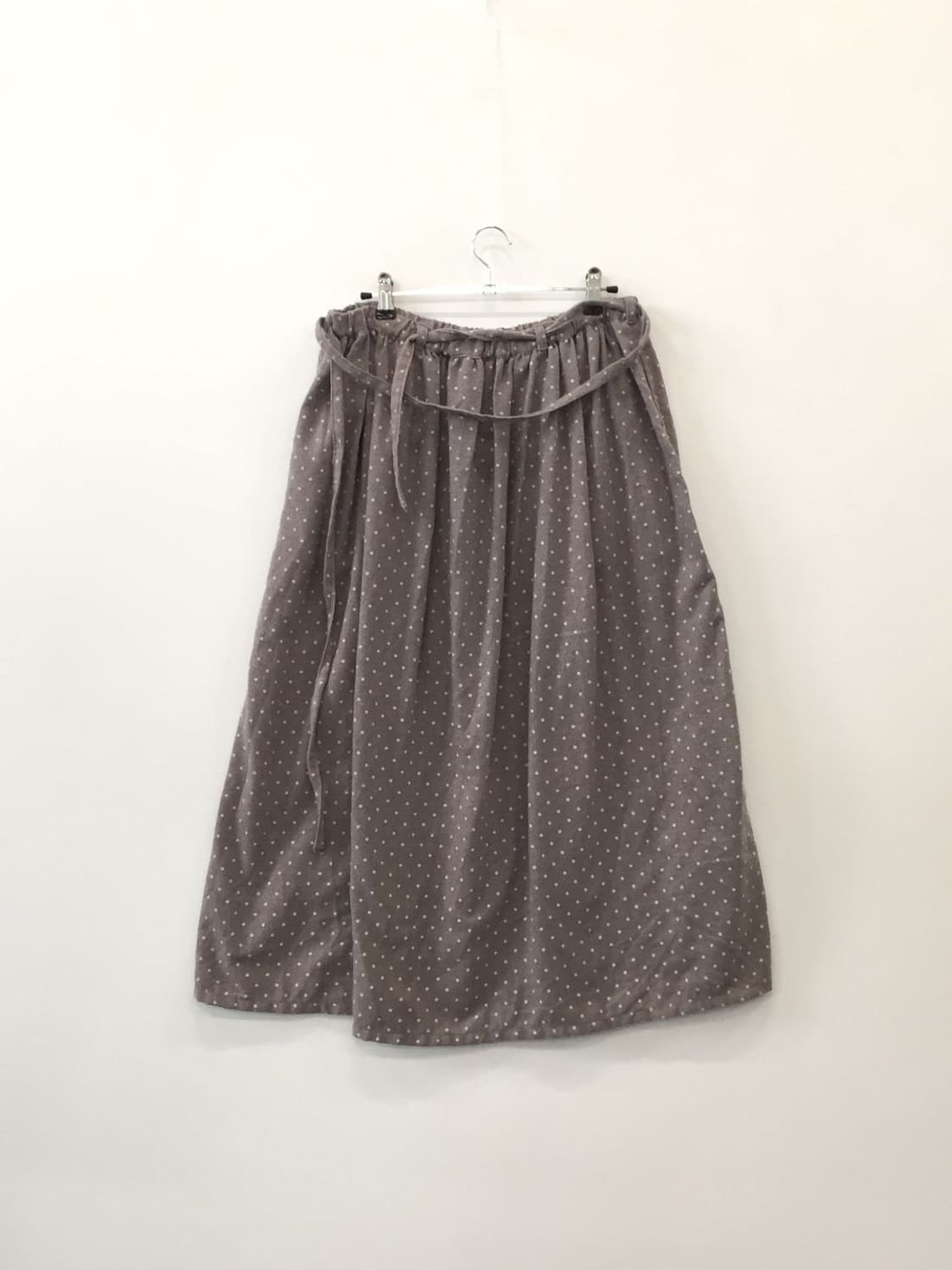 SM2 Gray Polka Dot Long Skirt 상품이미지5
