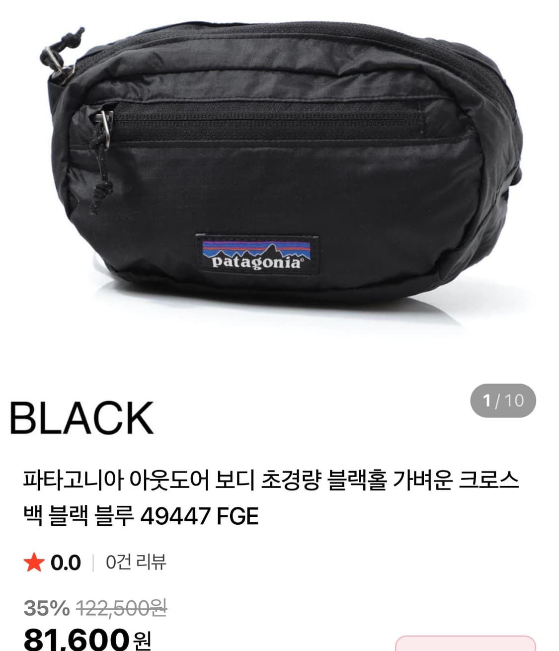 파타고니아 미니힙색 상품이미지1