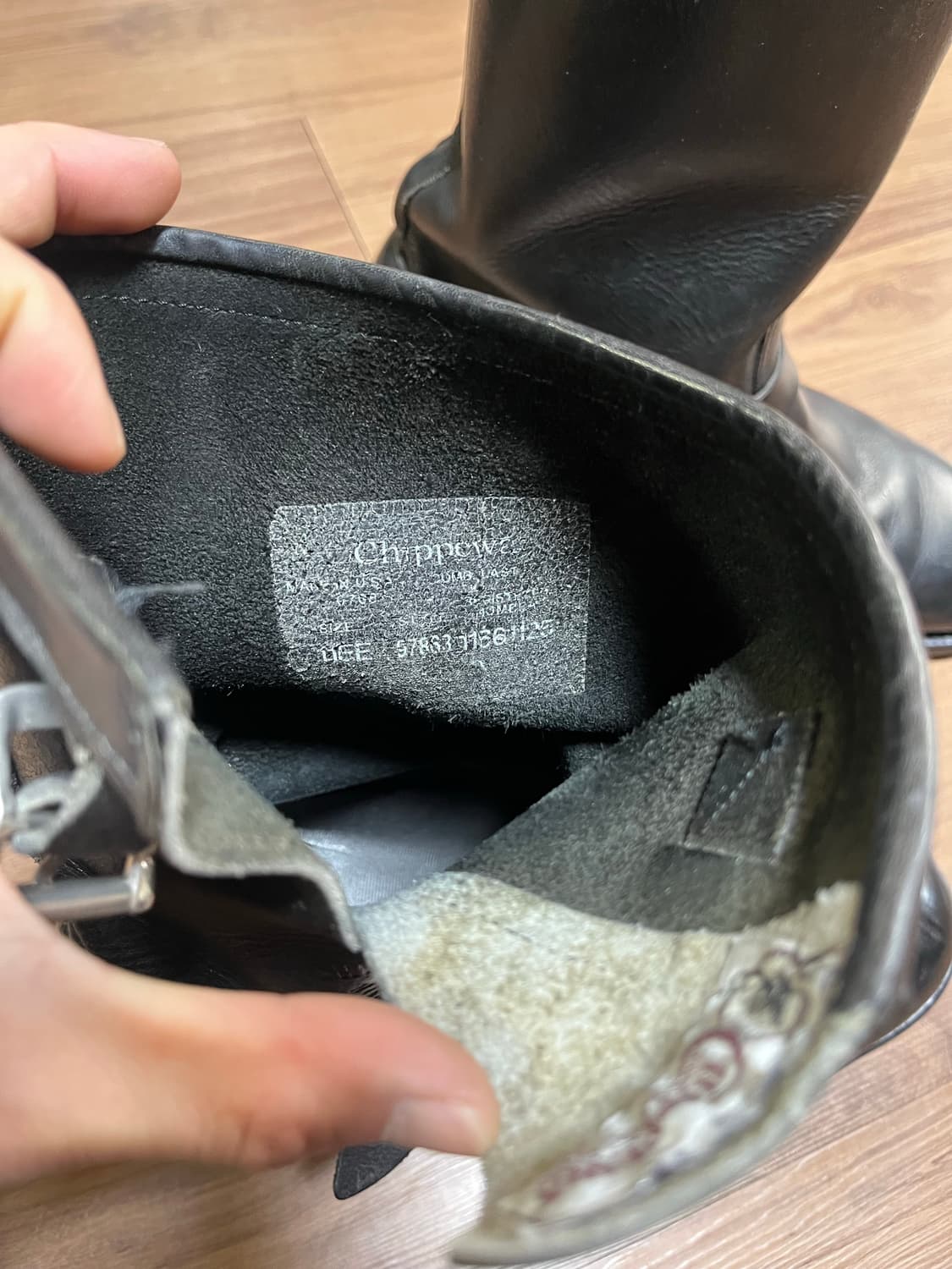 치페와 엔지니어 부츠 소프트토 290 US11EE 상품이미지9