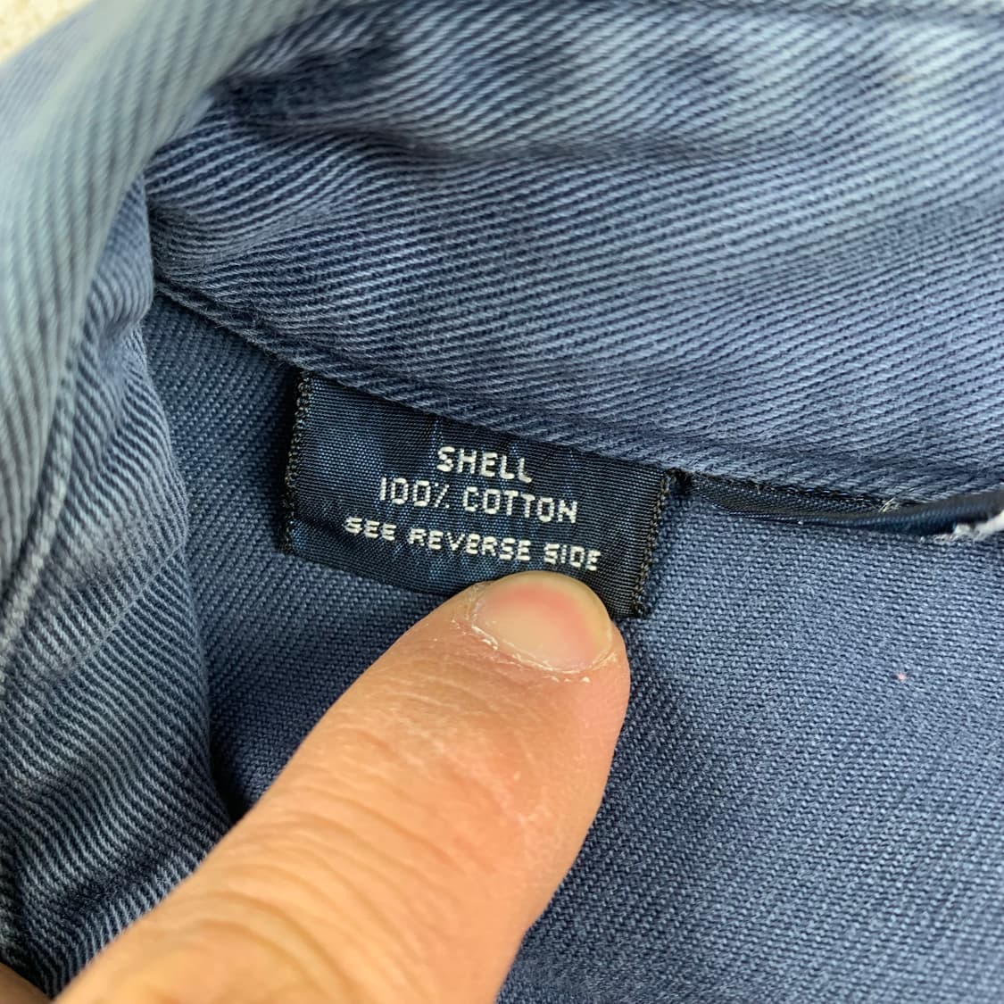 90s 폴로 랄프로렌 포니로고 스윙톱 블루종 자켓 네이비 상품이미지8