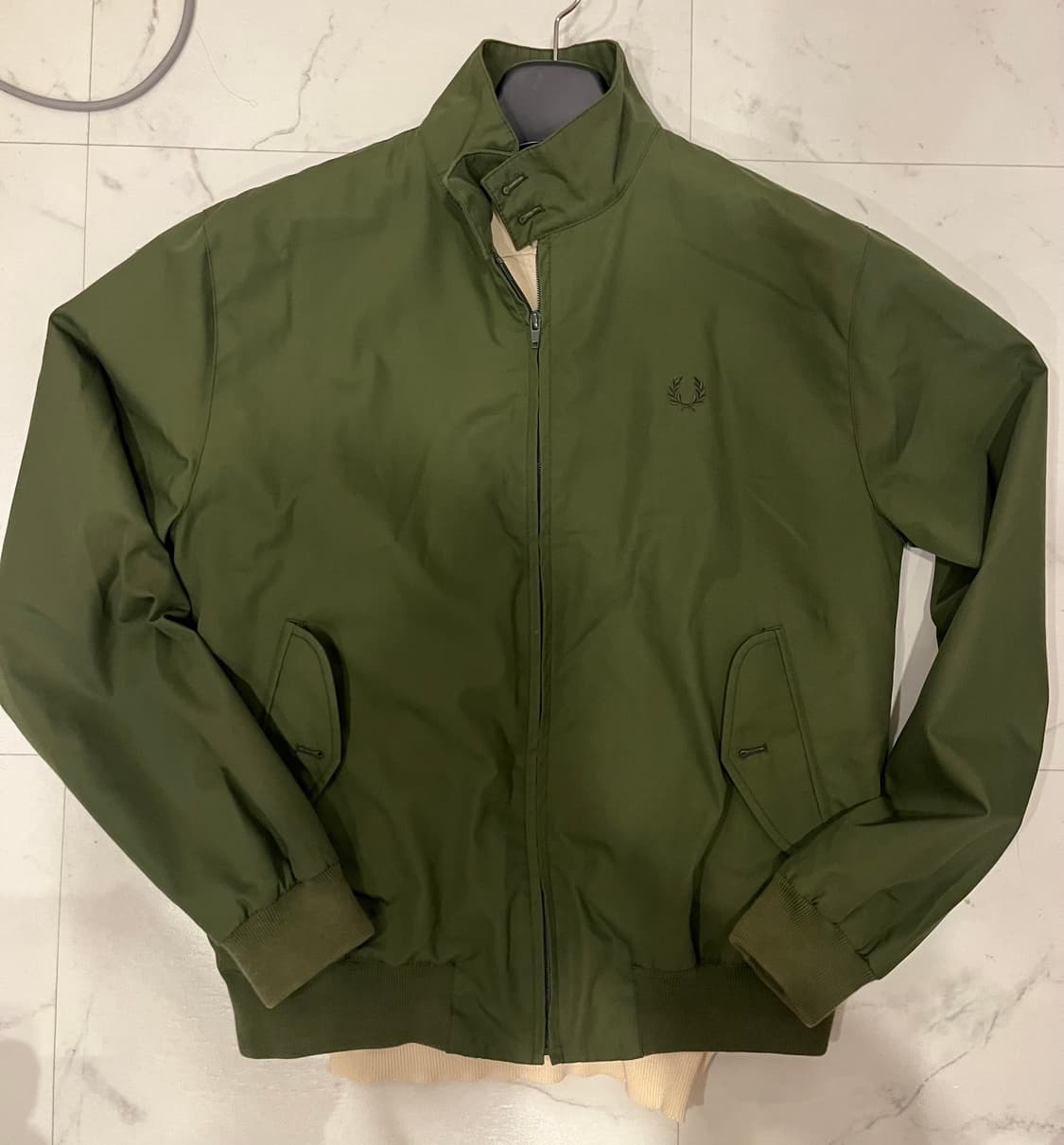 프레드페리 영국 헤링턴자켓 카키 상품이미지1