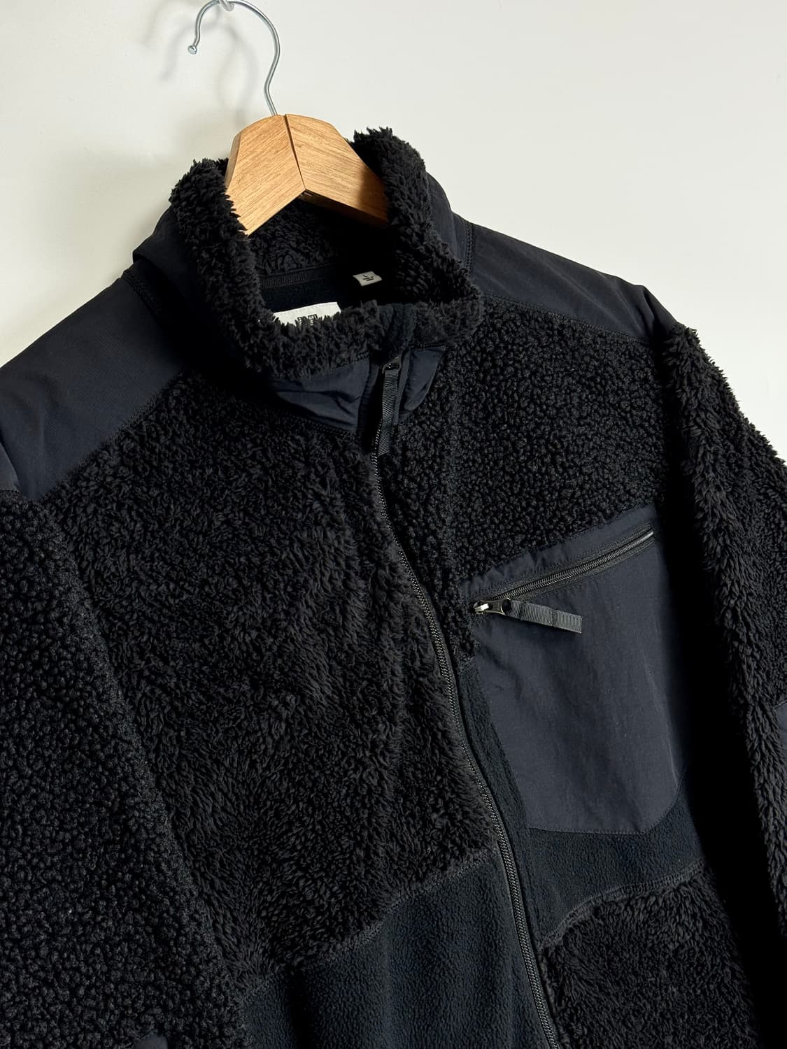 유니클로 X 엔가 엔지니어드가먼츠 플리스 후리스 집업 블랙 L 상품이미지3