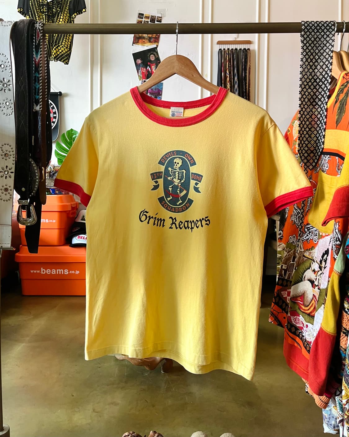 Early 2000s Buzz Ricksons Ringer T-Shirt 상품이미지4