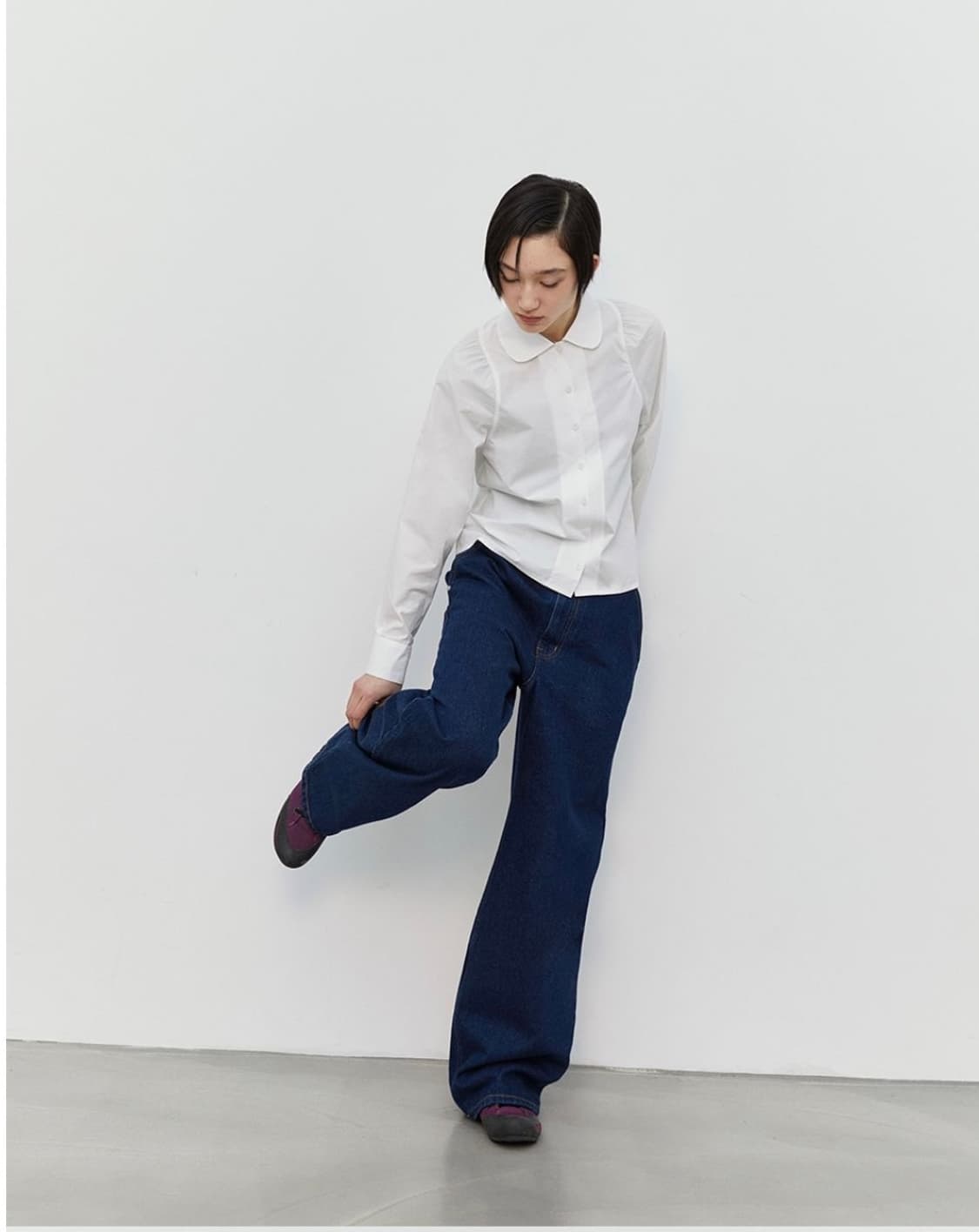 burmula 커브드 데님 상품이미지3