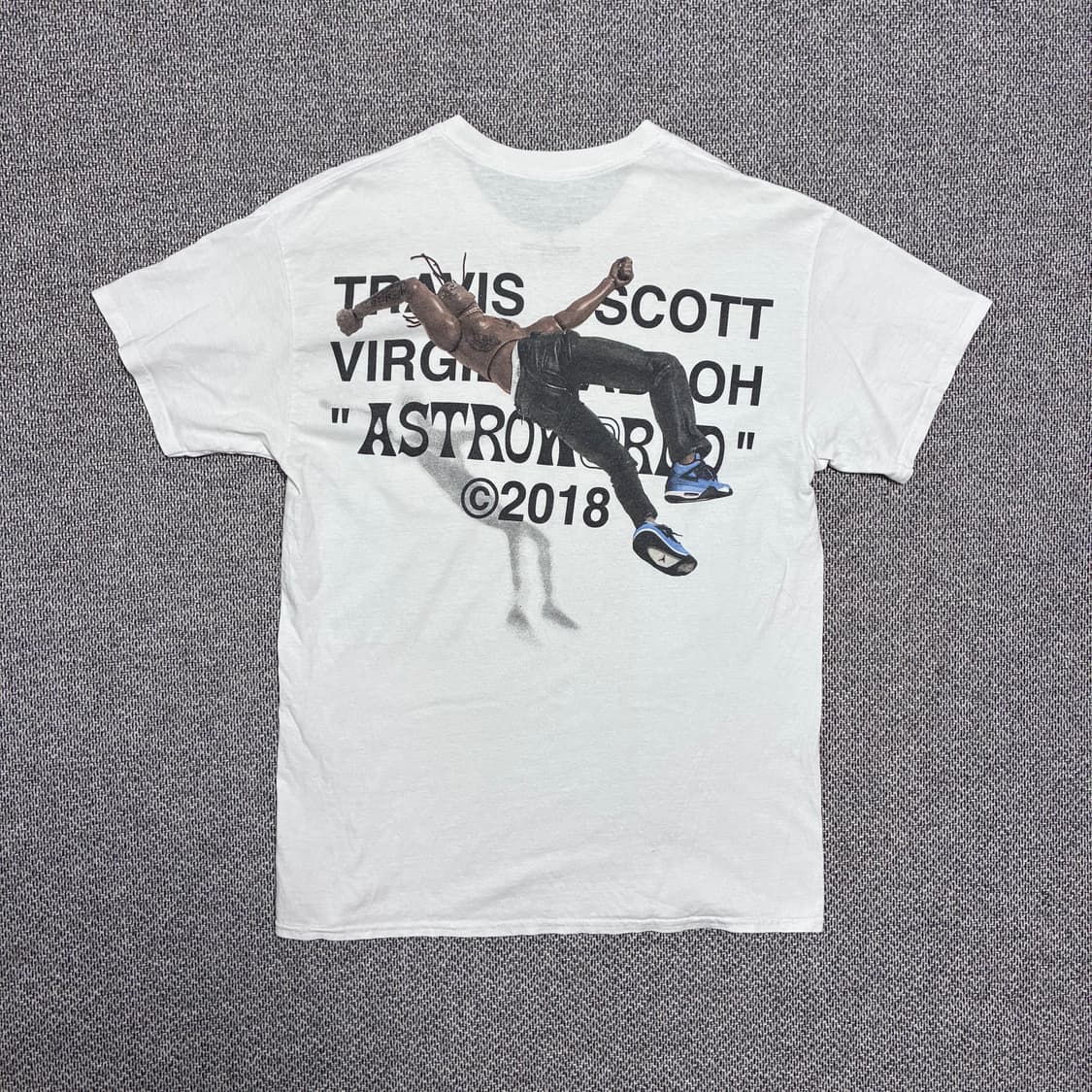 [L] 트레비스 스캇 아스트로월드 버질 아블로 반팔 티셔츠 상품이미지1