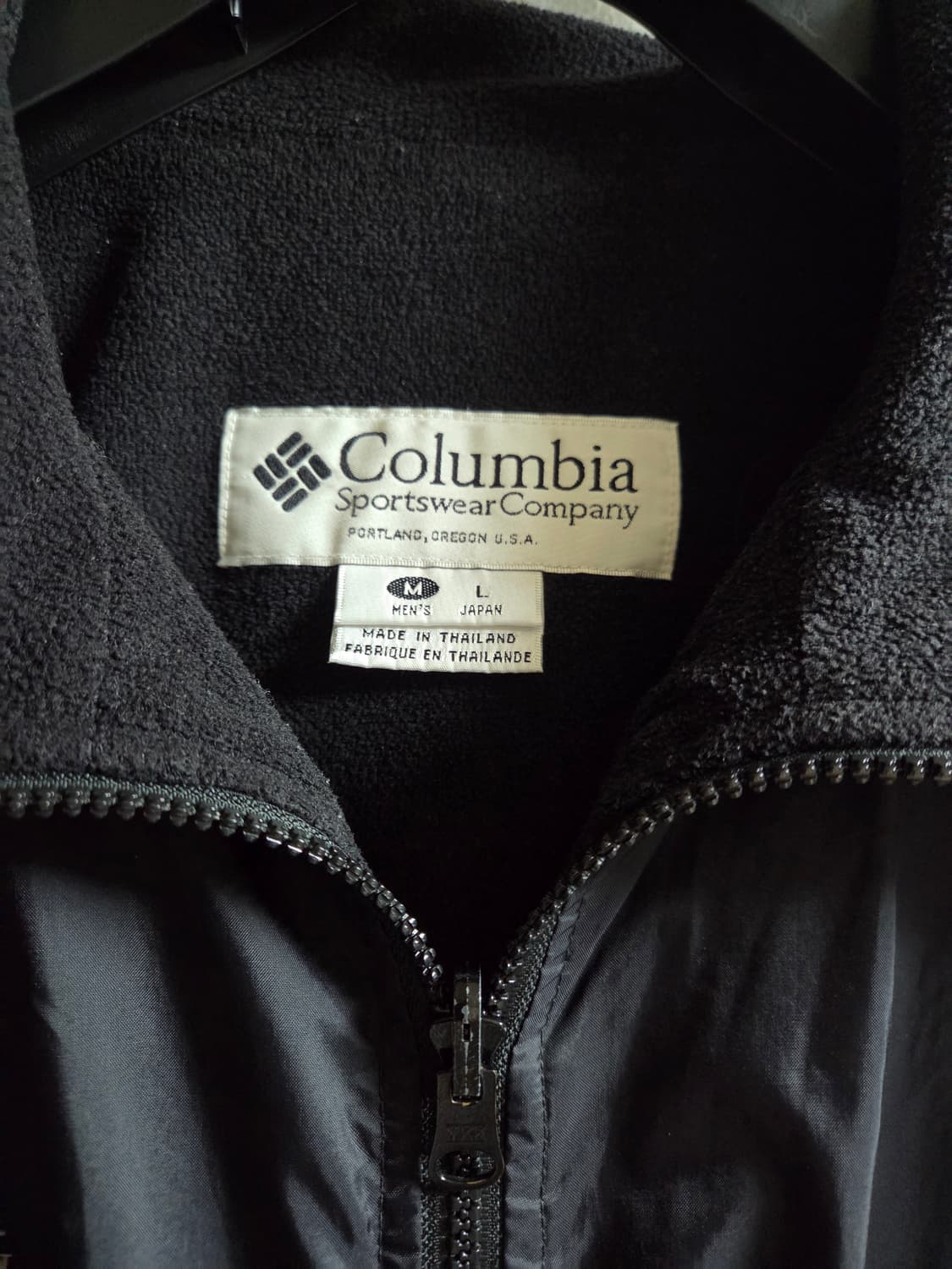 Columbia 컬럼비아 바람막이 집업 자켓 블랙 XL 상품이미지3