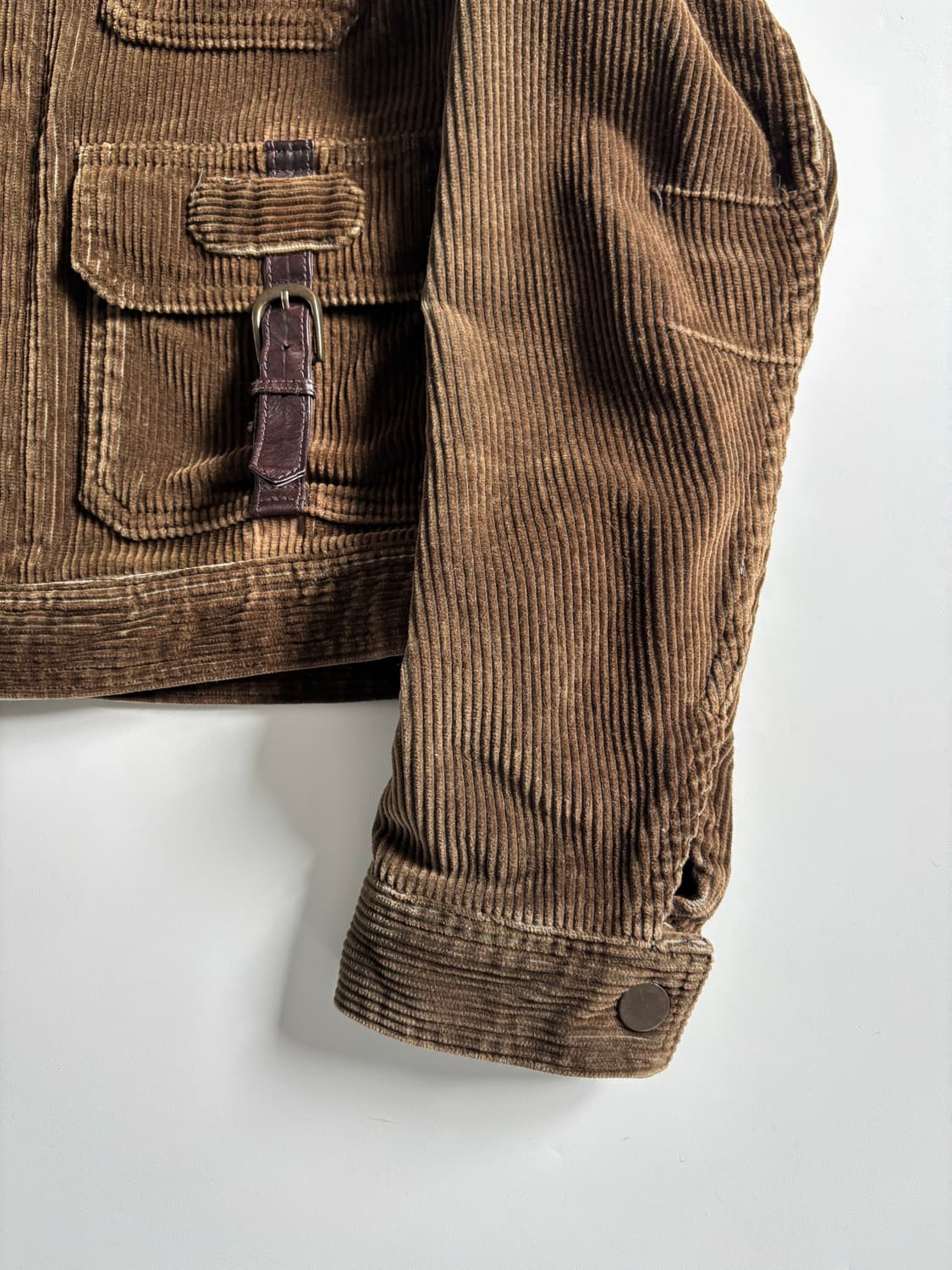 Polo 폴로 랄프로렌 브라운 카키 코듀로이 자켓 상품이미지9