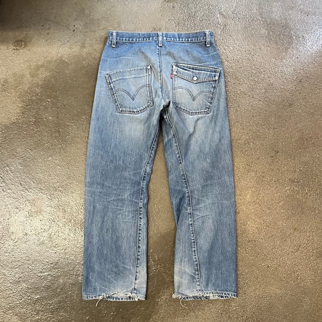 00s 리바이스 루즈핏 엔지니어드진 (32“) 상품이미지4