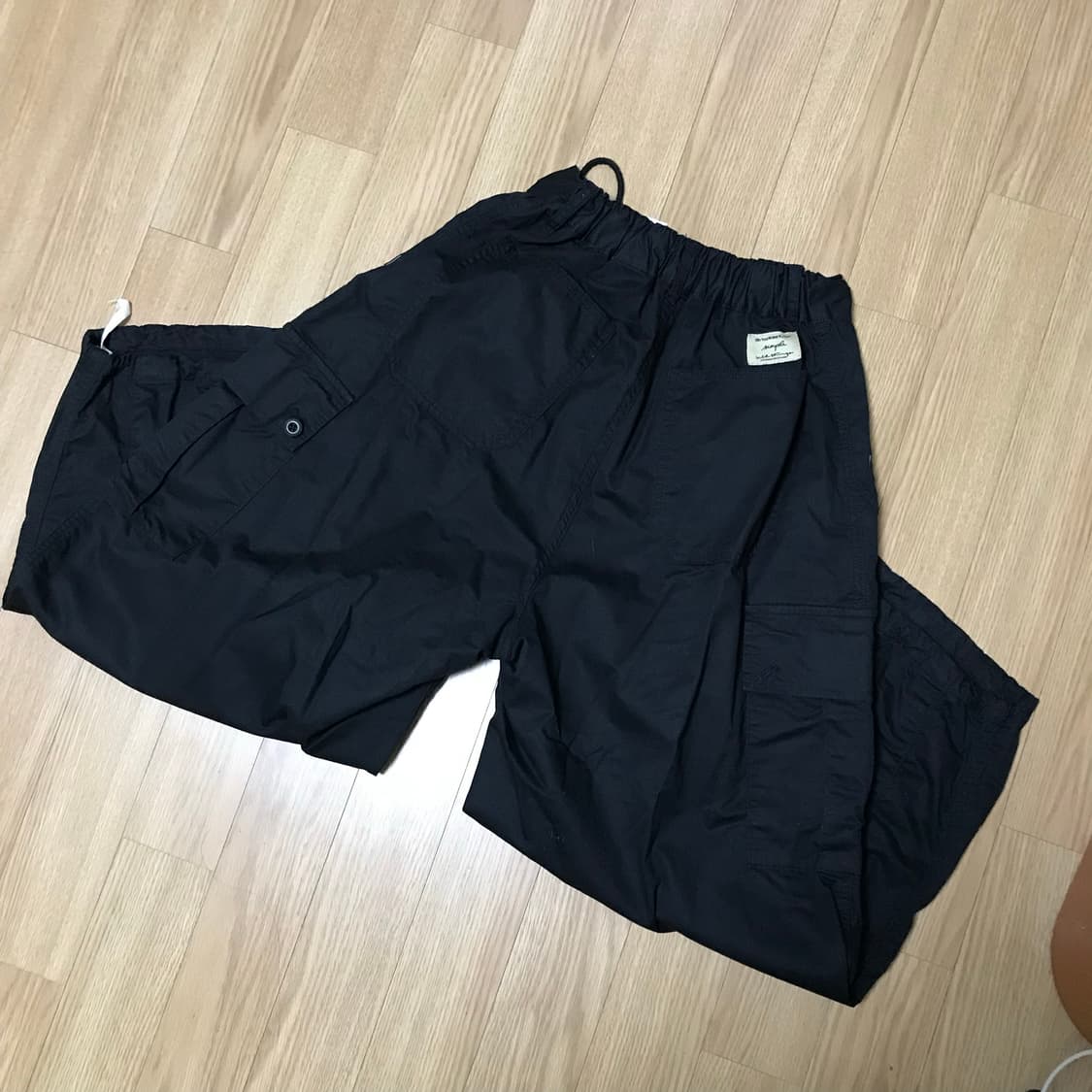 블랙 대장 카고 벌룬팬츠 상품이미지3