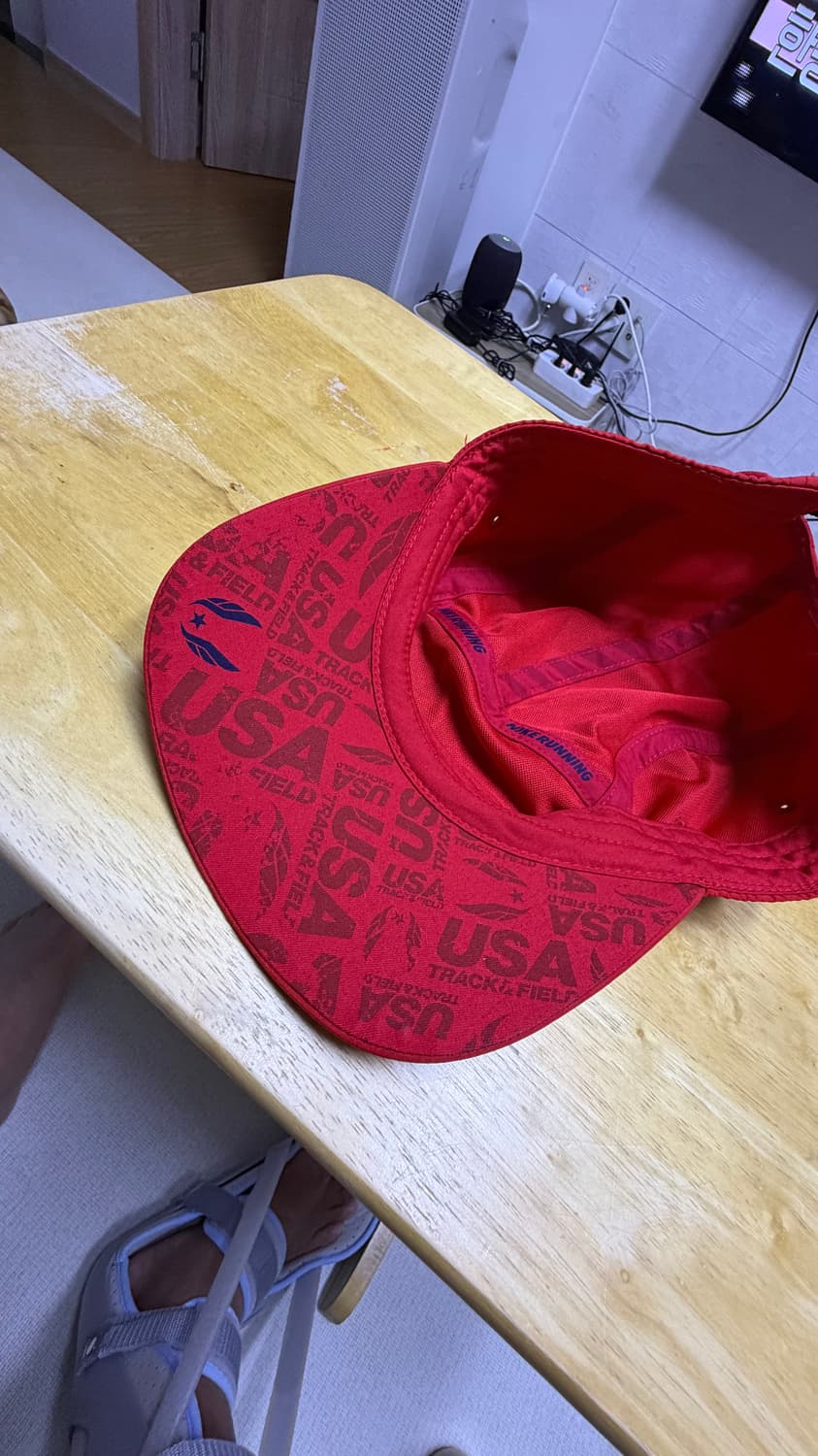 나이키 USA AW84 미국 트렉 앤 필드 캠프캡 모자 상품이미지5