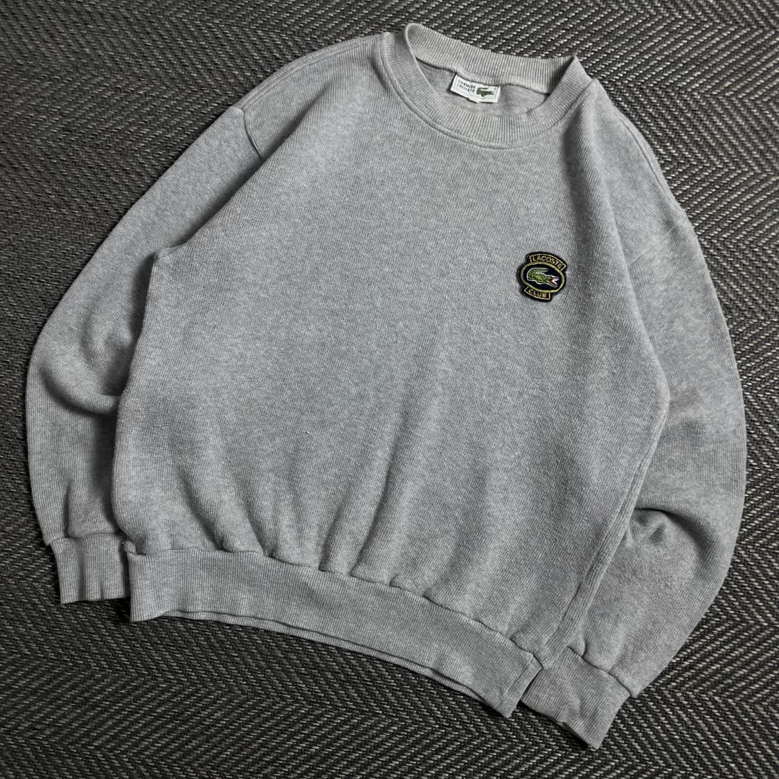 라코스테 아카이브 자수로고 크루넥 스웻 셔츠y 4664 상품이미지1