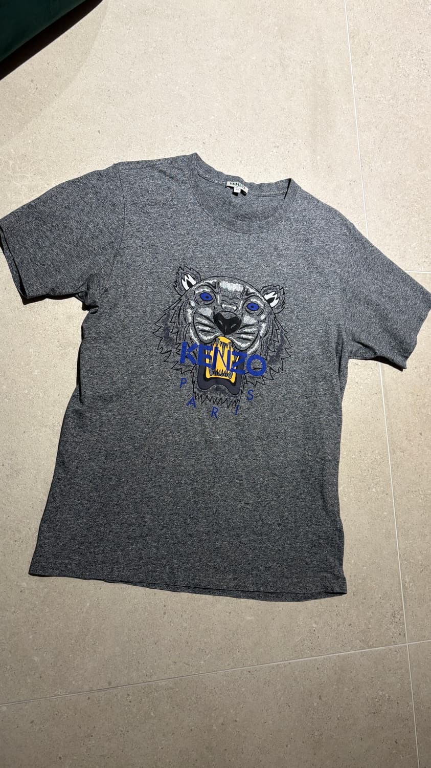 겐조 타이거 반팔티 그레이 M 상품이미지1