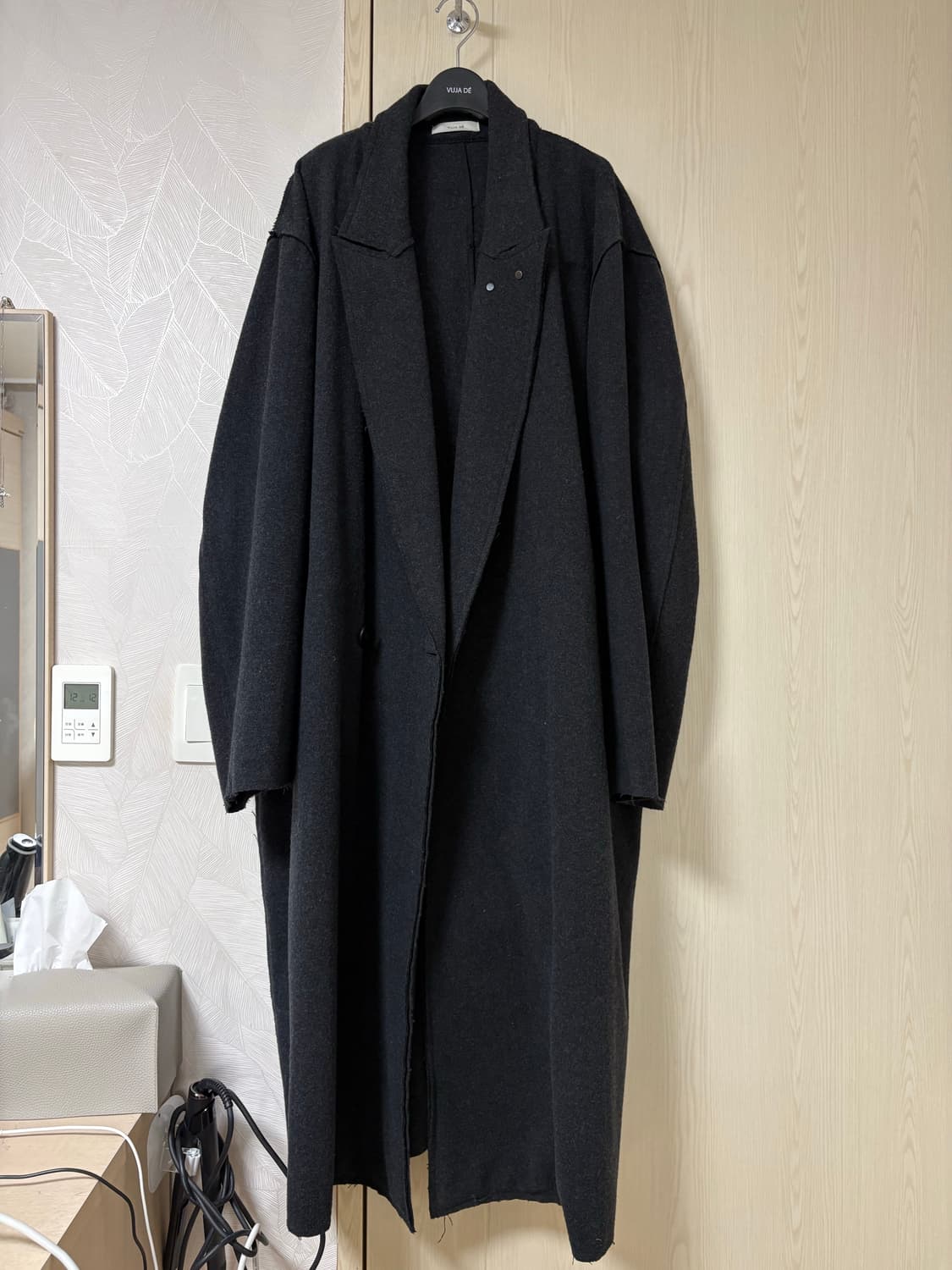 Vuja de Adonis Cashmere wrap coat 상품이미지2