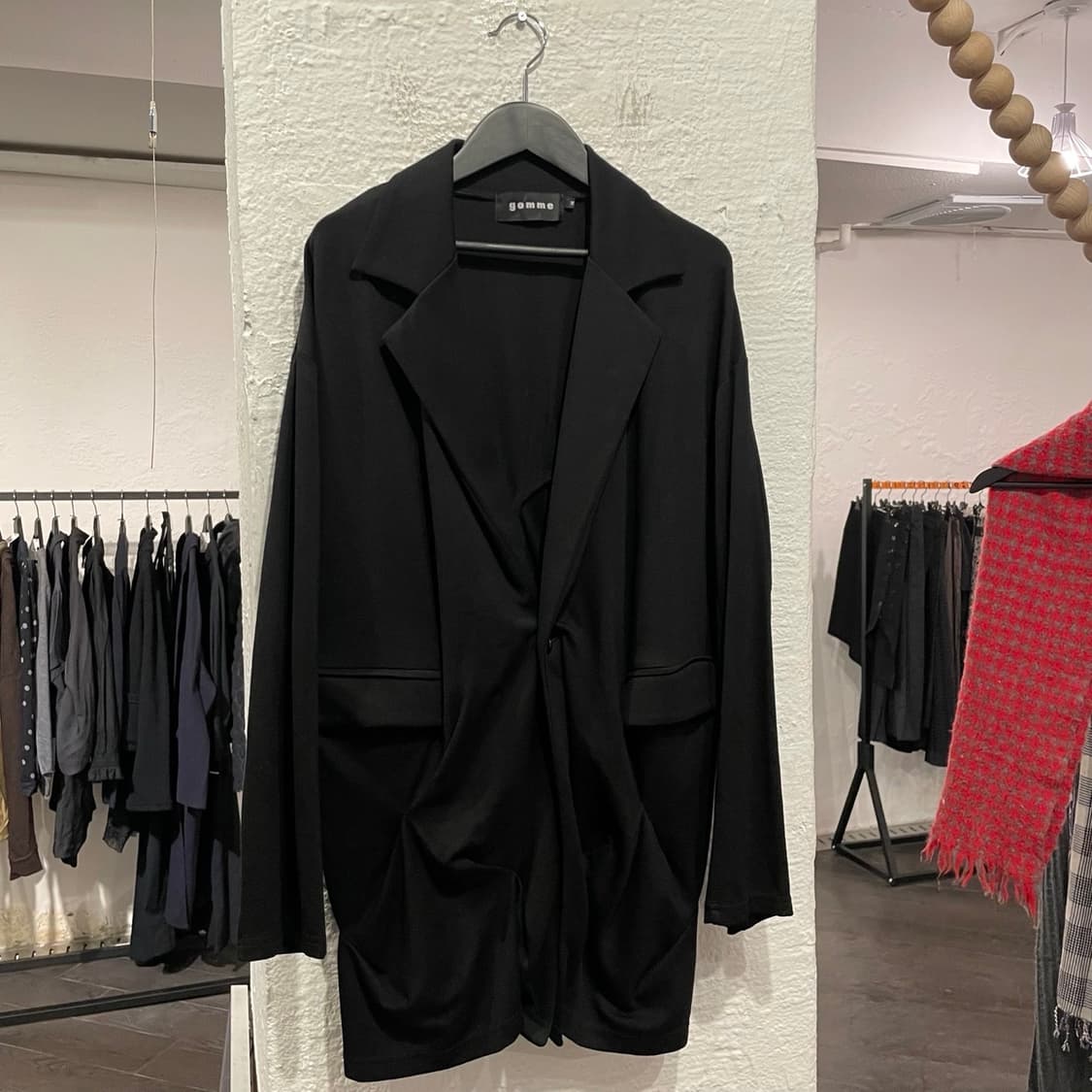 고무 아방가르드 블레이저 상품이미지1