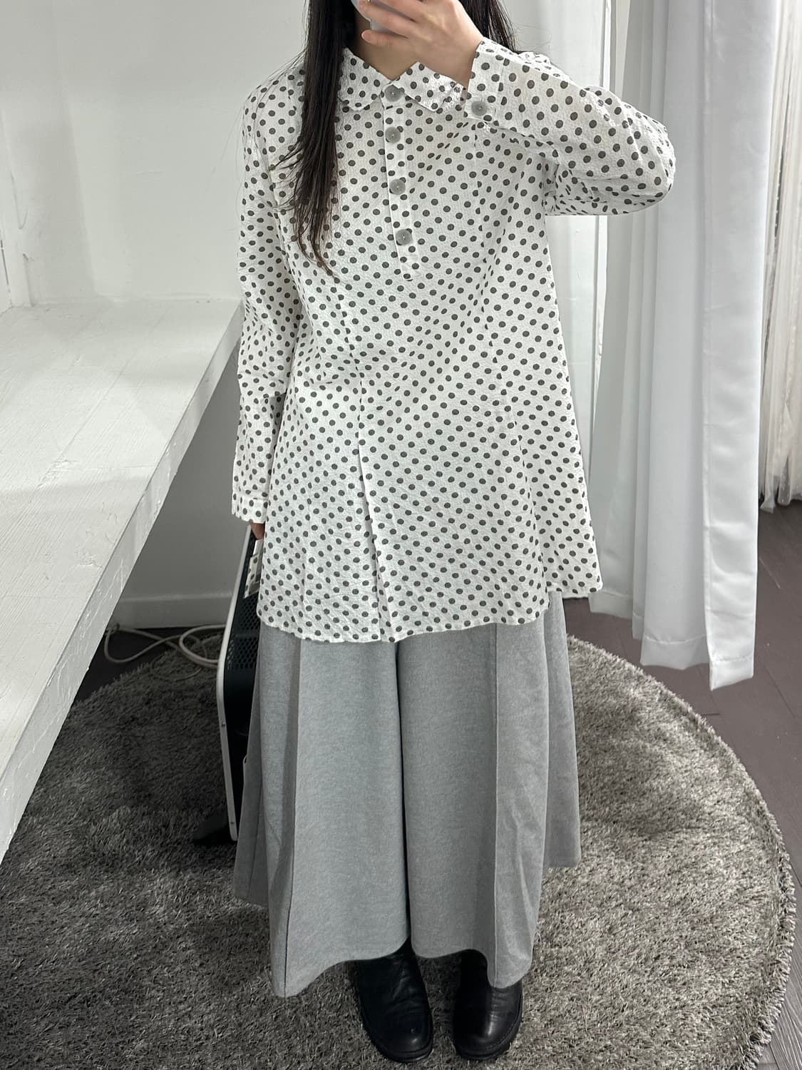 bon cilir dot blouse 상품이미지5