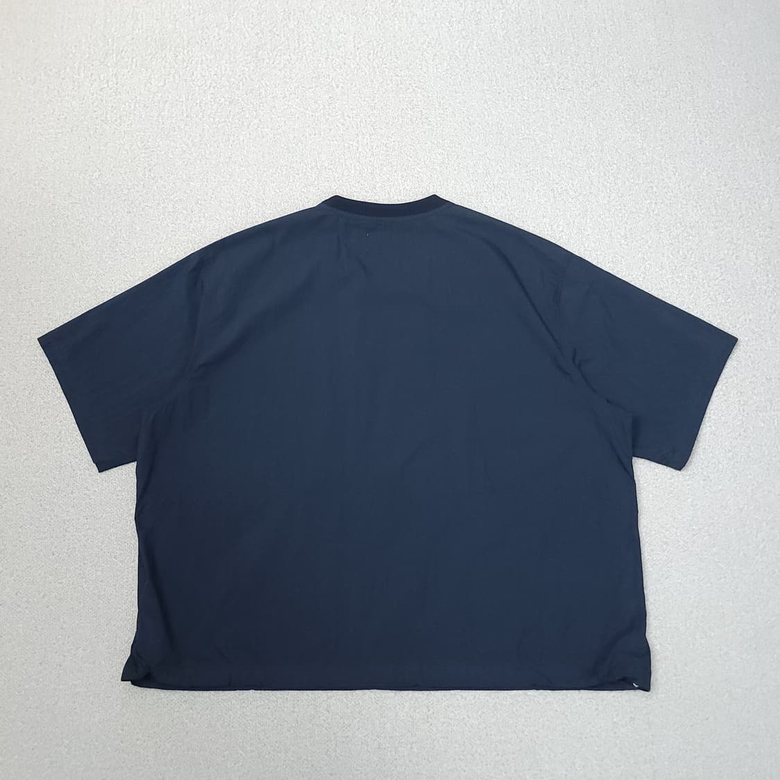 (2)해브해드 남자 나일론 반팔 여름 티셔츠 네이비 상품이미지7