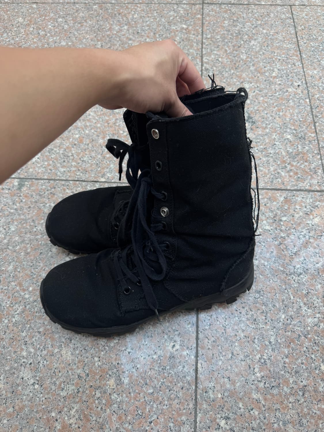 요지야마모토 뿌르옴므 컴백부츠 상품이미지3