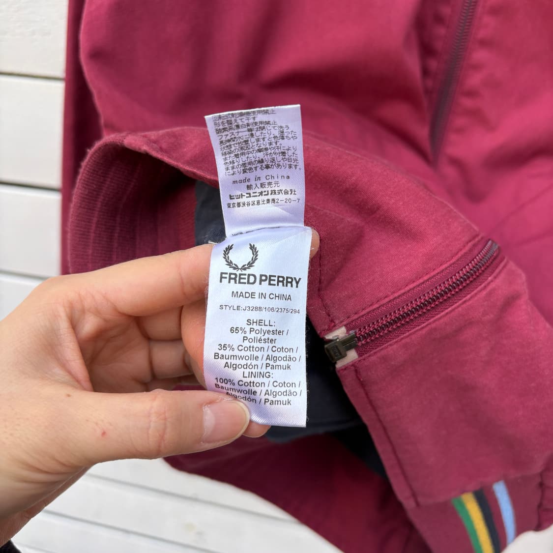 Fred Perry 프레드페리 자켓 상품이미지10
