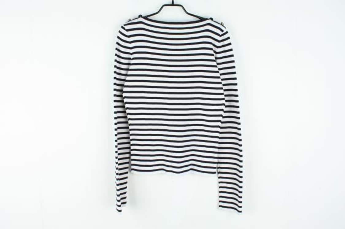 CHANEL 스트라이프 롱 슬리브 티 상품이미지4