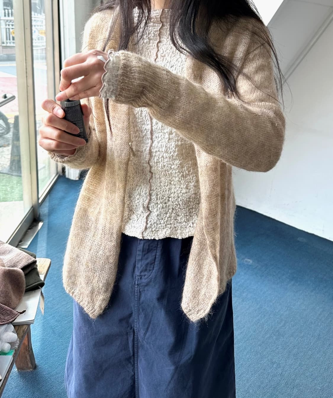 Shirred volume fabric design P/O 상품이미지2