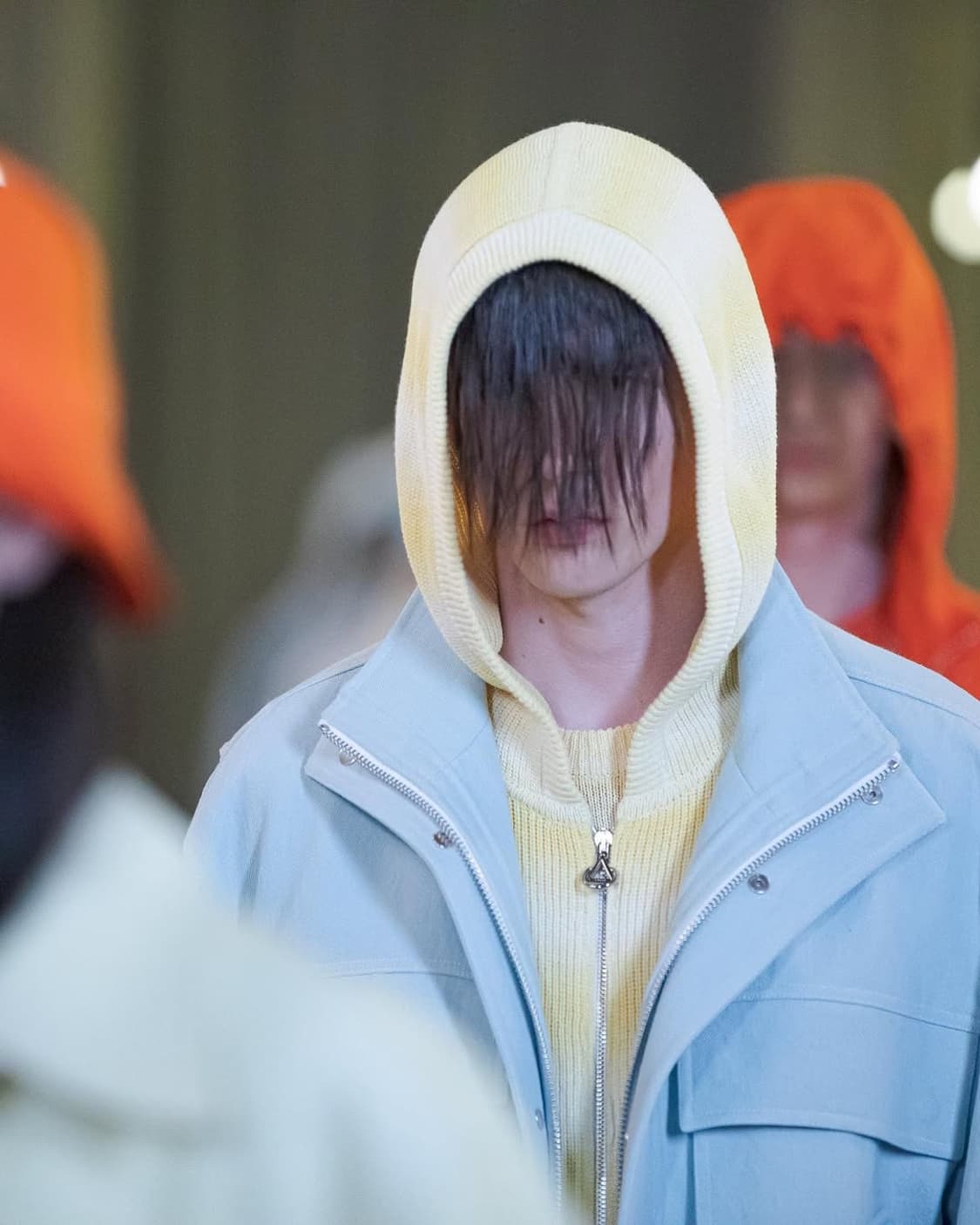 솔리드옴므 23ss 블루 멀티 포켓 데님 쉘파카 자켓 48사이즈 상품이미지8