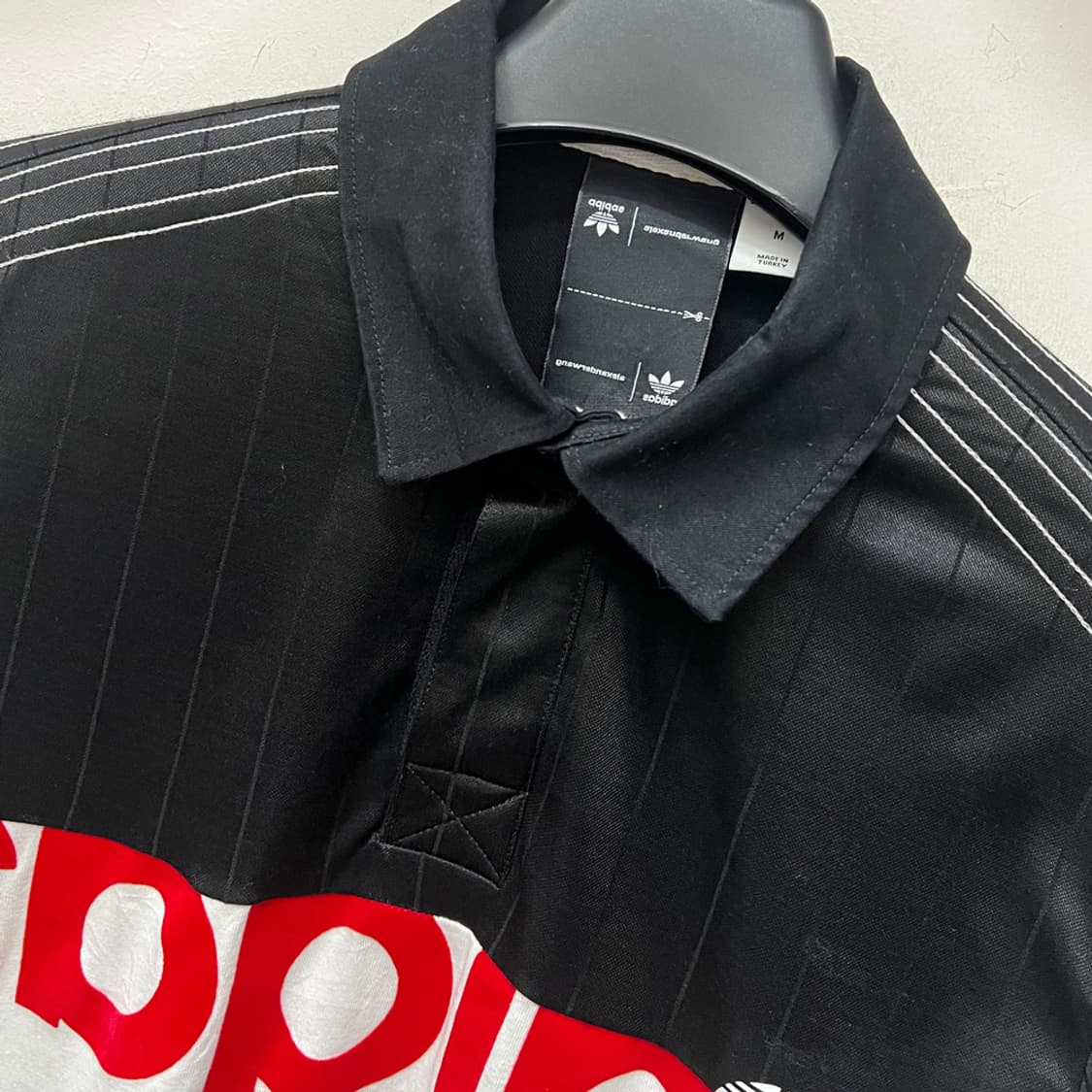 아디다스 x 알렉산더왕 벨루어 디스 조인 져지 M 상품이미지3