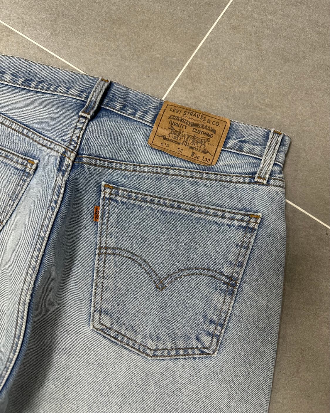 (허단45.5)90'S 리바이스 615 오렌지탭-M2112 상품이미지6