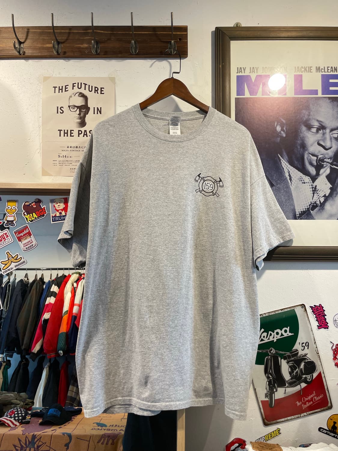 빈티지 프린팅 티셔츠 2XL 상품이미지2