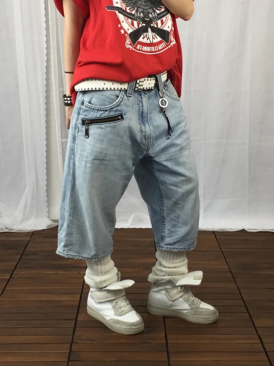 Levi’s 703 Zip Pocket Denim Shorts 상품이미지3