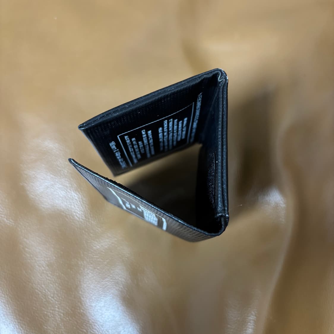네이버후드 PVC 로고 월렛 지갑 블랙 상품이미지5