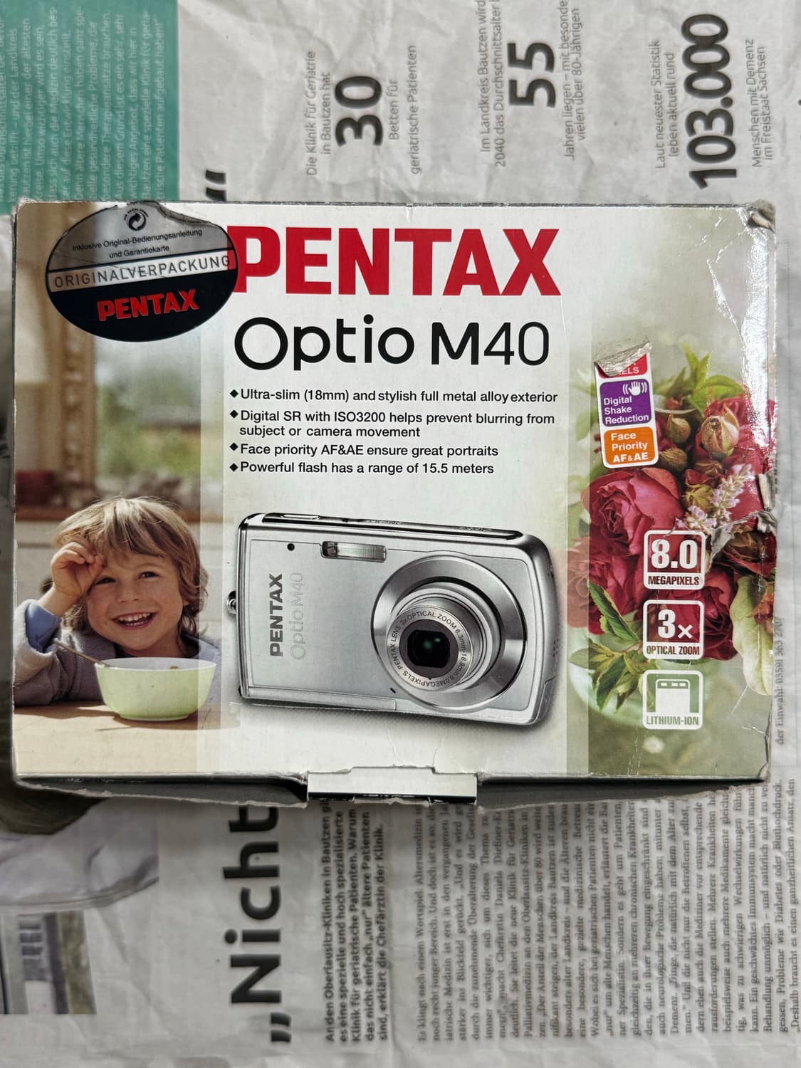 펜탁스 Pentax optio M40  상품이미지8