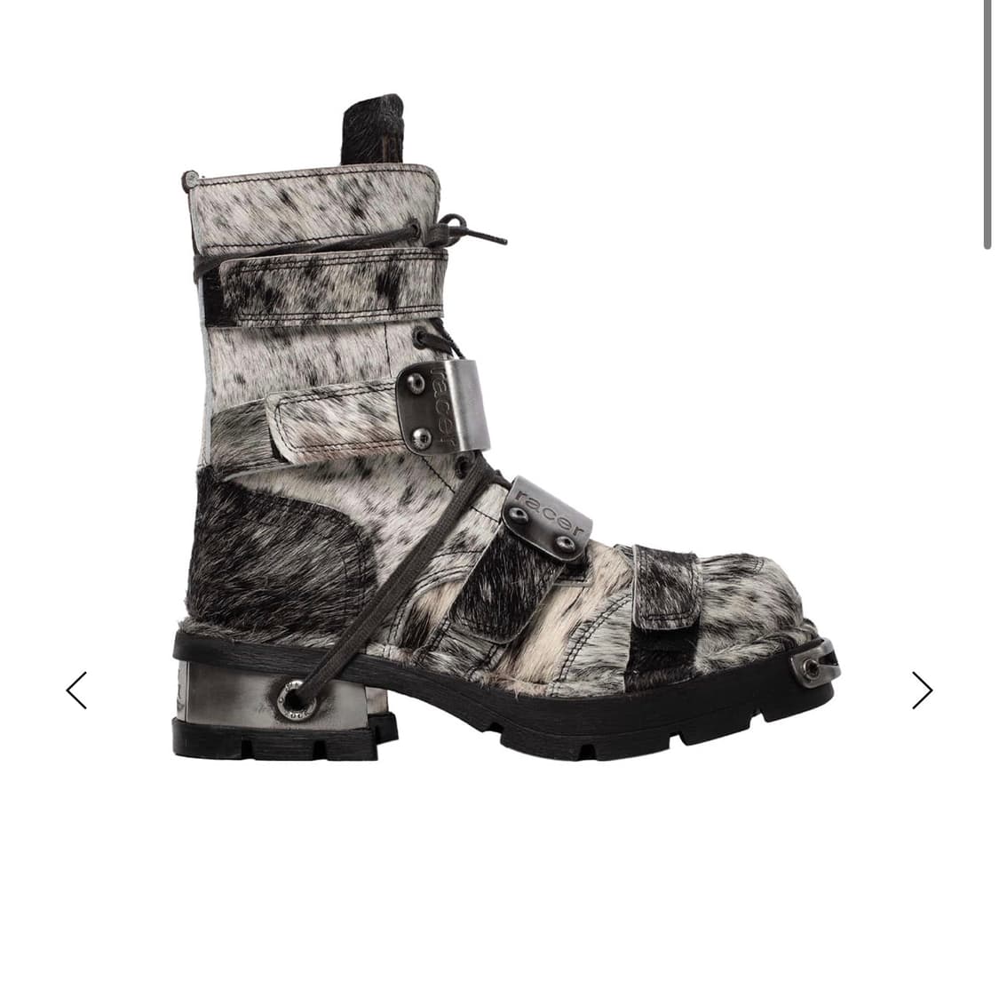 racer worldwide x new rock 포니 부츠 43사이즈 상품이미지2