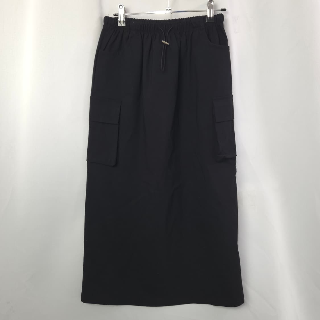 블랙 카고스커트 상품이미지1