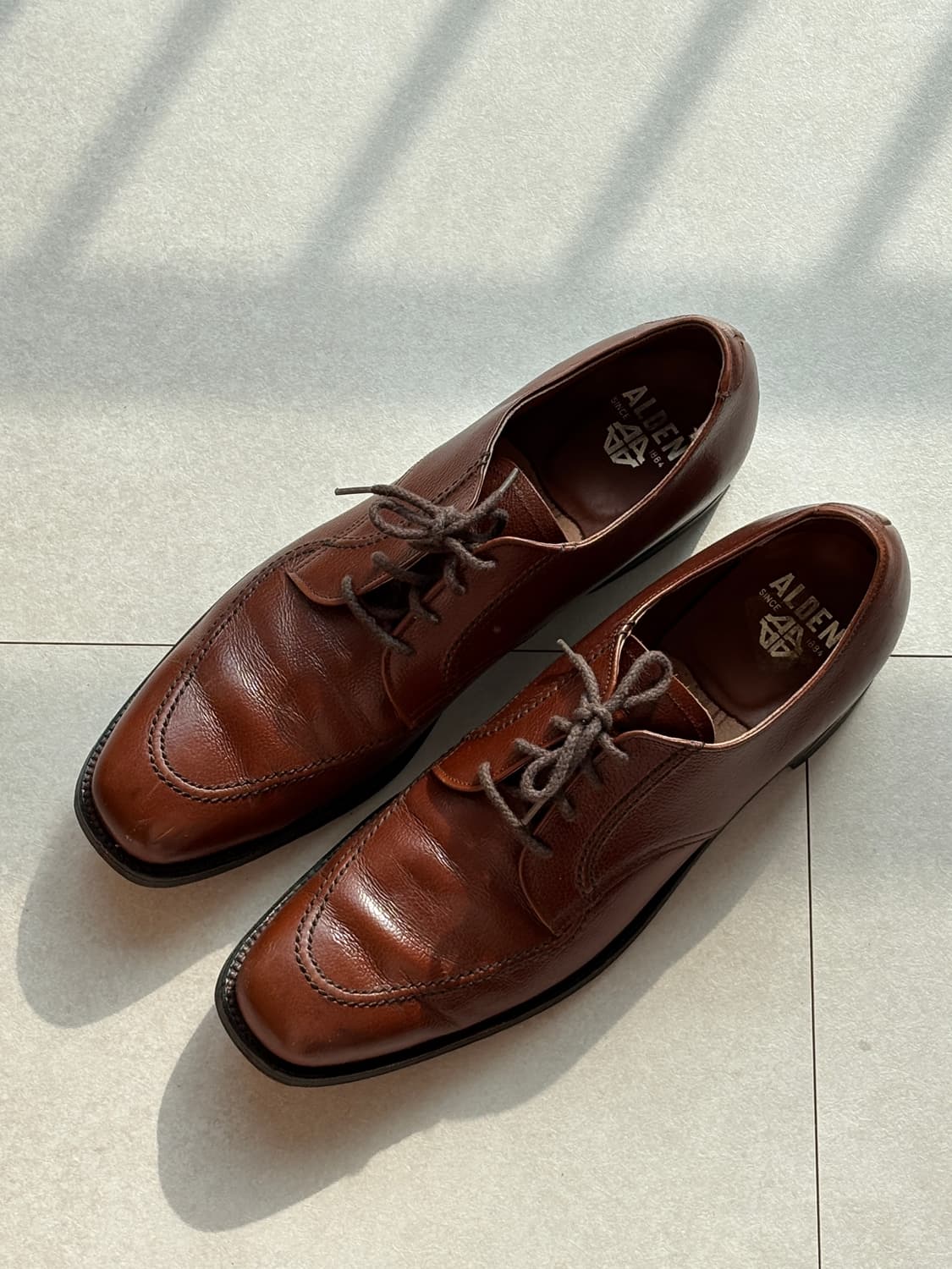 Alden 463 빈티지 U-팁 더비 US 11.5  상품이미지8