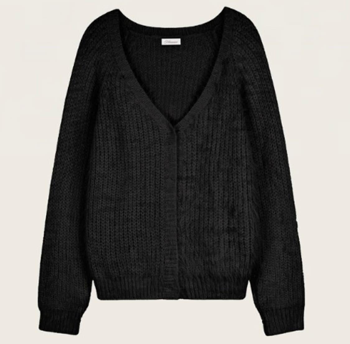 클리시어 슈가플럼 가디건 블랙 상품이미지1