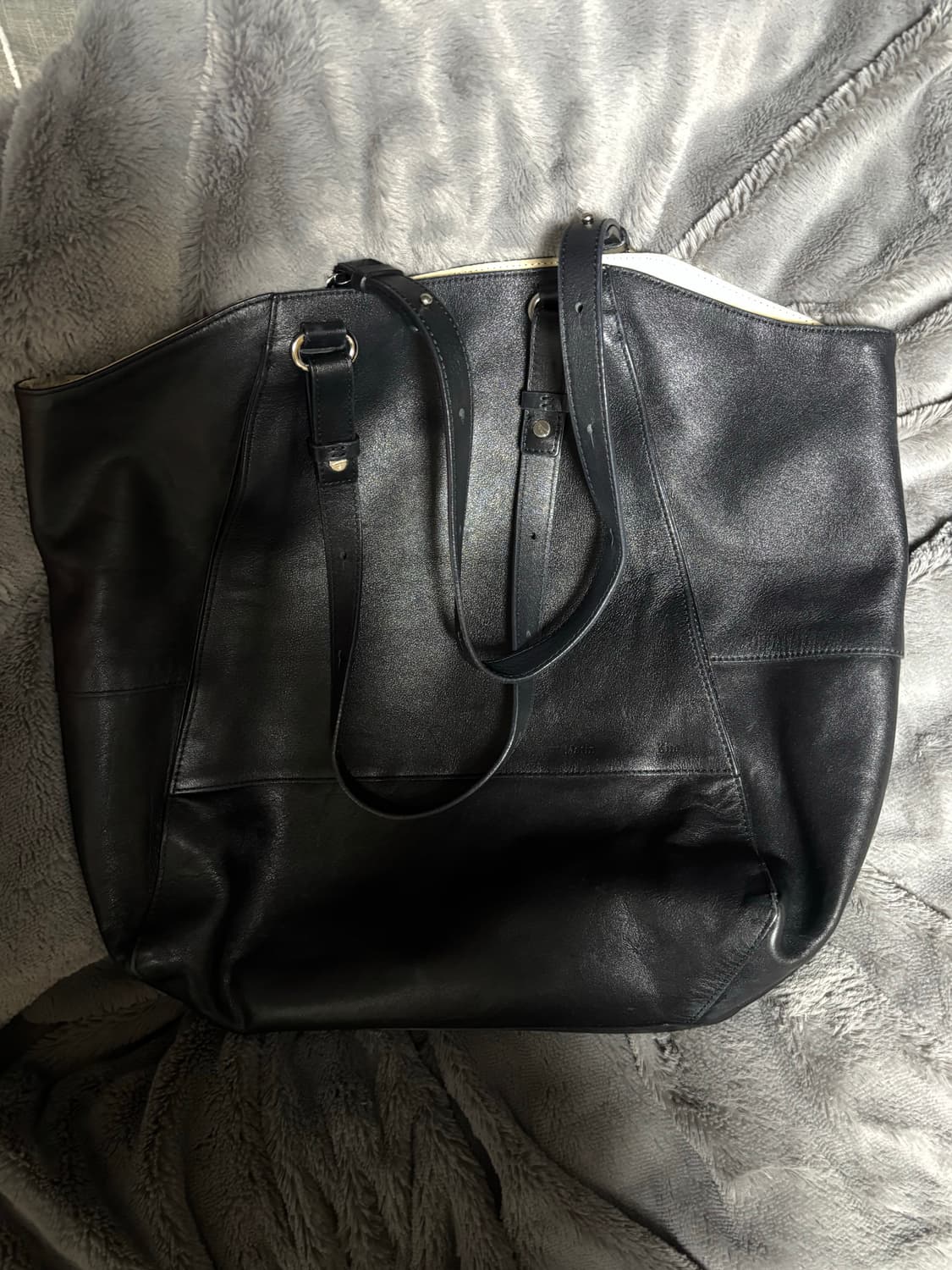 마뗑킴 소가죽 시티백  상품이미지4