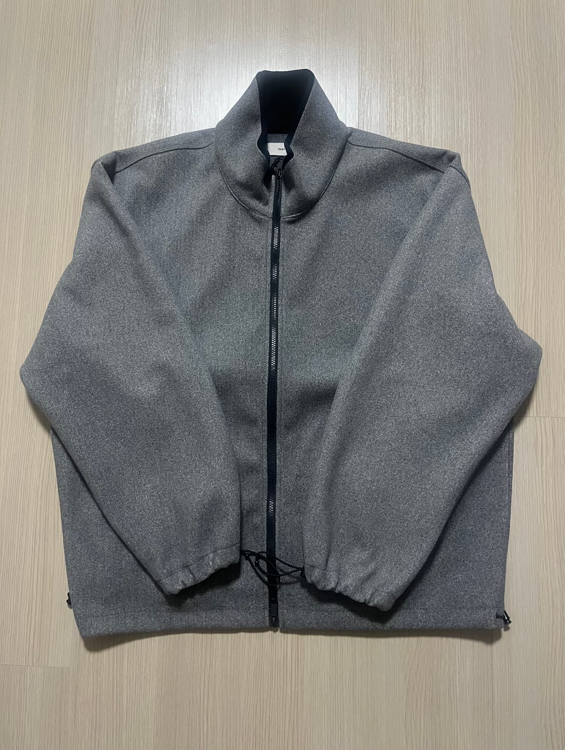 TNGT 오버사이즈 플리스 점퍼 그레이 상품이미지2