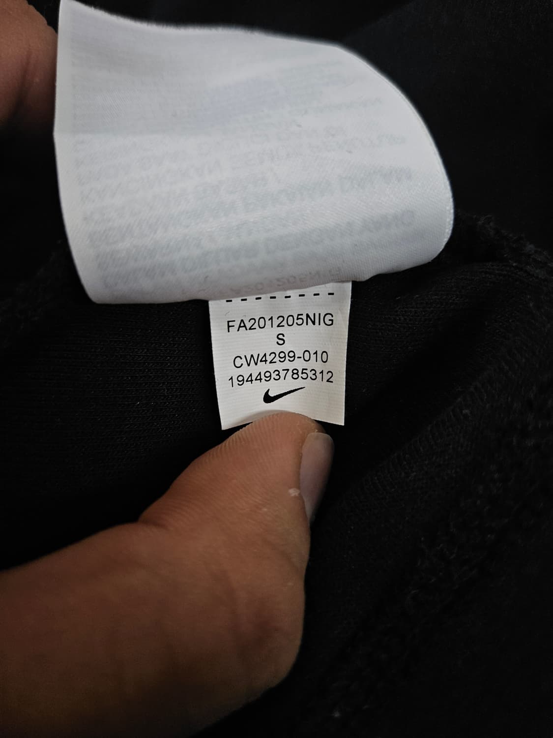 나이키 테크팩 크롭 후드 집업 급처 상품이미지8