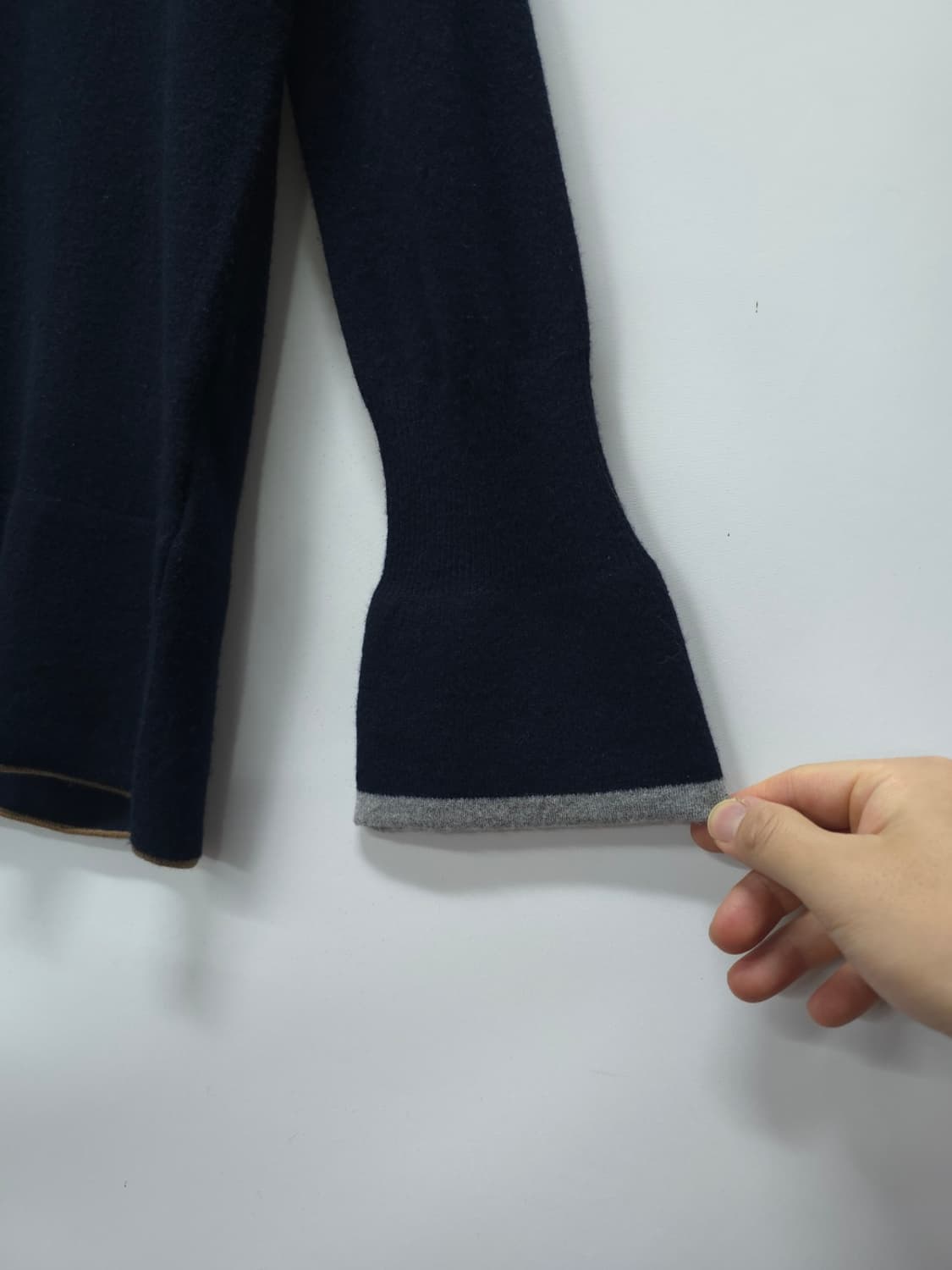 구호(KUHO) 캐시미어 울 터틀넥 (여성66~66반) 상품이미지4