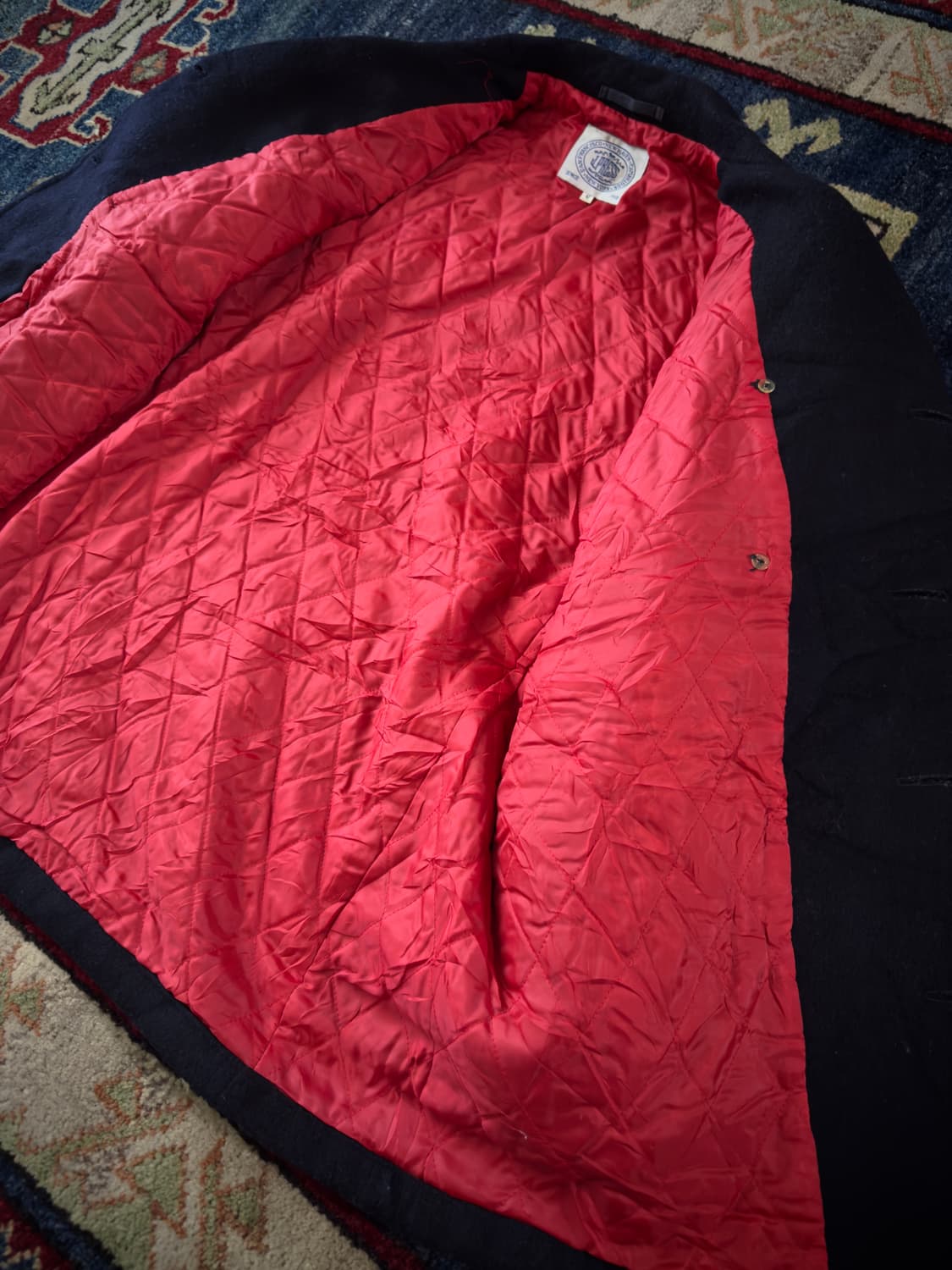 90s J press DarkNavy Peacoat 상품이미지8