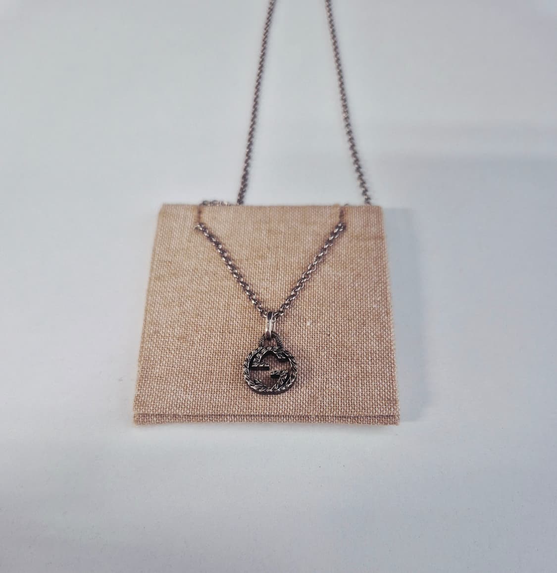 (상태 최상급) 구찌 인터로킹 목걸이 상품이미지2