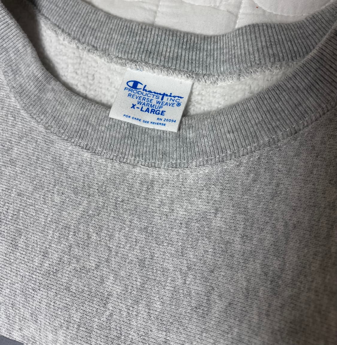 [XL] 빔즈 x 챔피온 x 민나노 스웻셔츠 그레이 상품이미지4