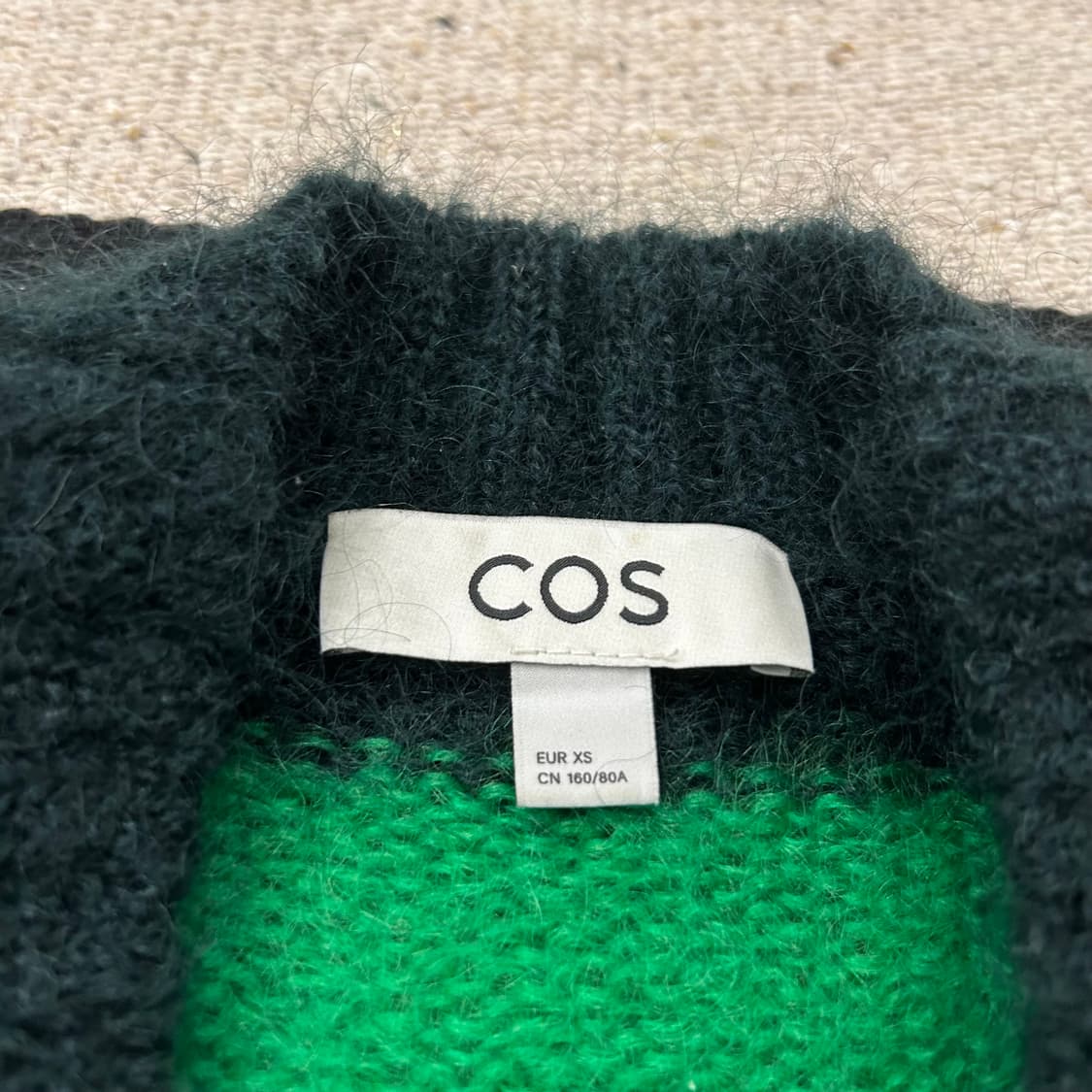 코스 스트라이프 모헤어니트 상품이미지3