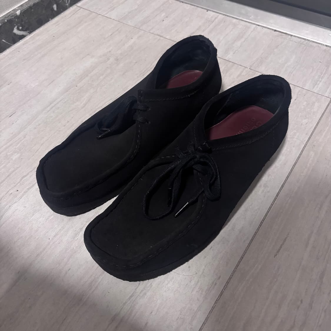 클락스 오리지널 왈라비 스웨이드 블랙 290 상품이미지4