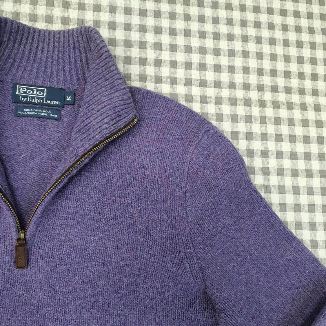 폴로 랄프로렌 반집업 나트 스웨터 남자95 상품이미지3